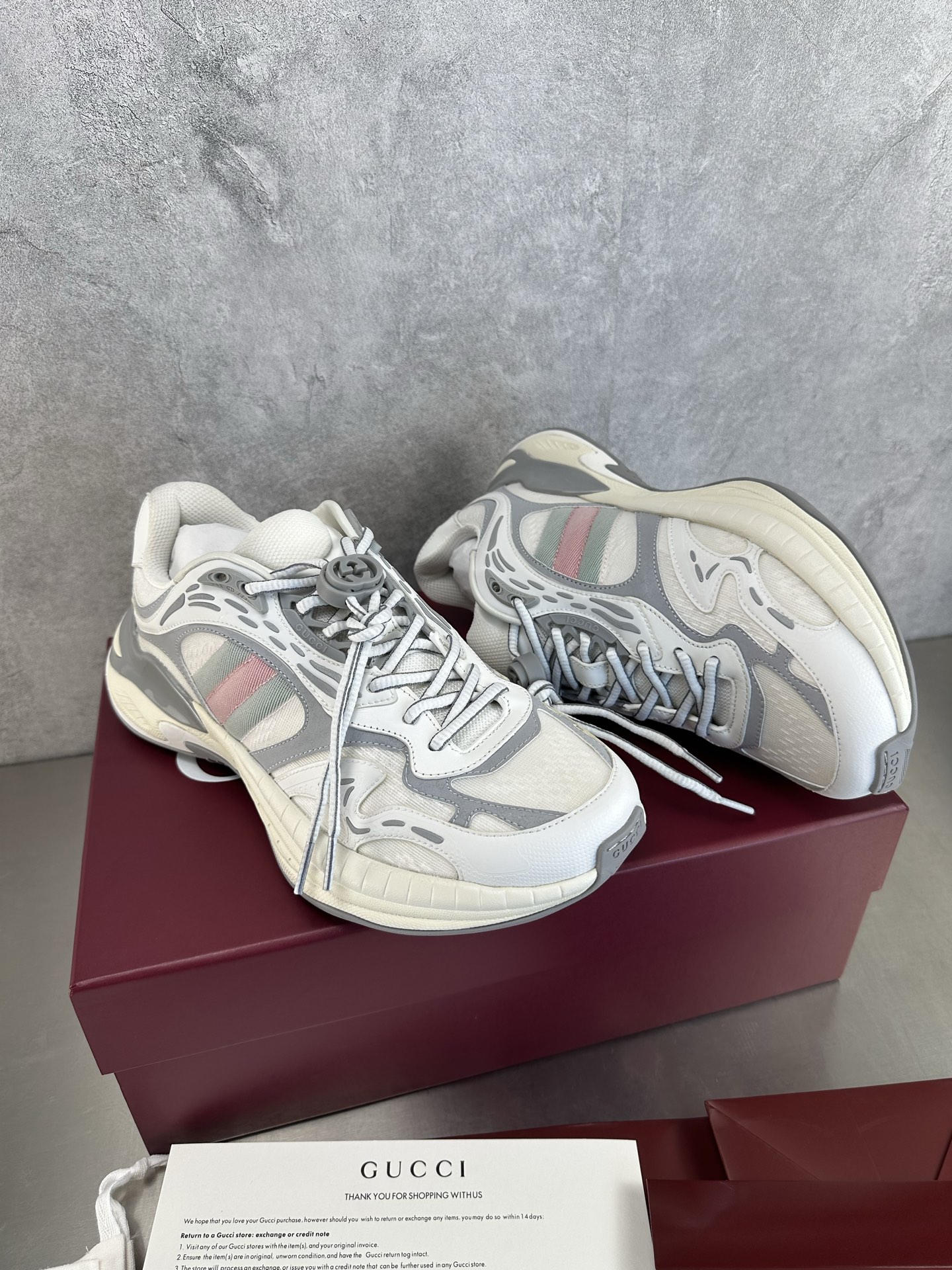 Gucci Male Running Shoes Breathable M-s