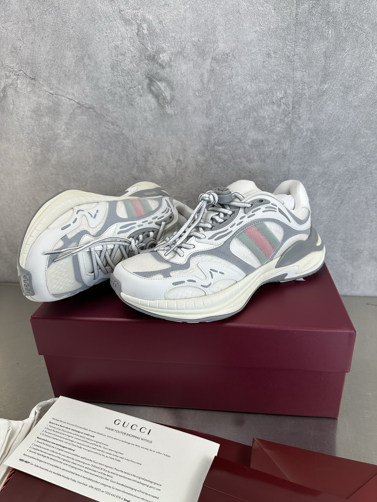 Gucci Male Running Shoes Breathable M-s