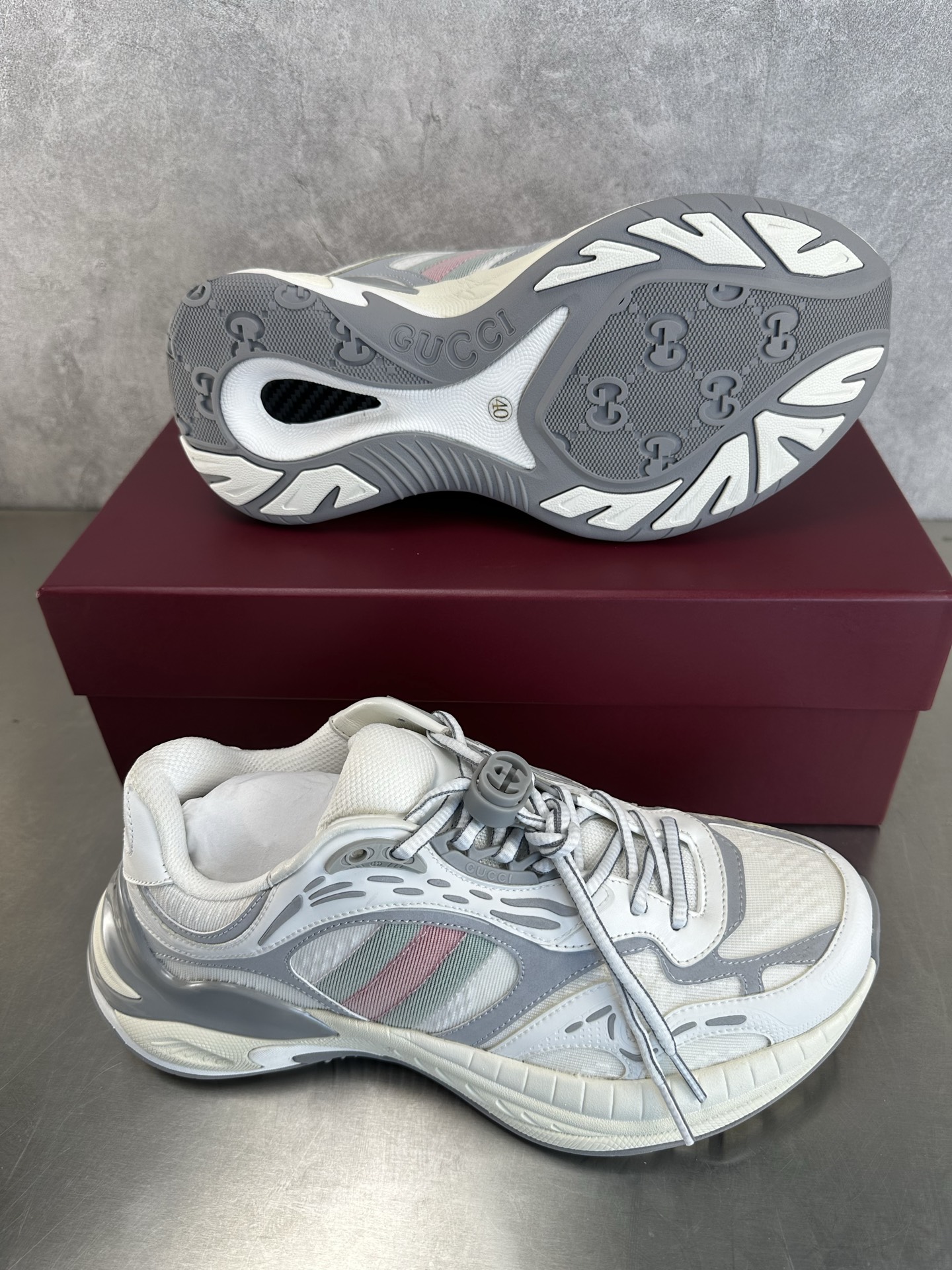 Gucci Male Running Shoes Breathable M-s