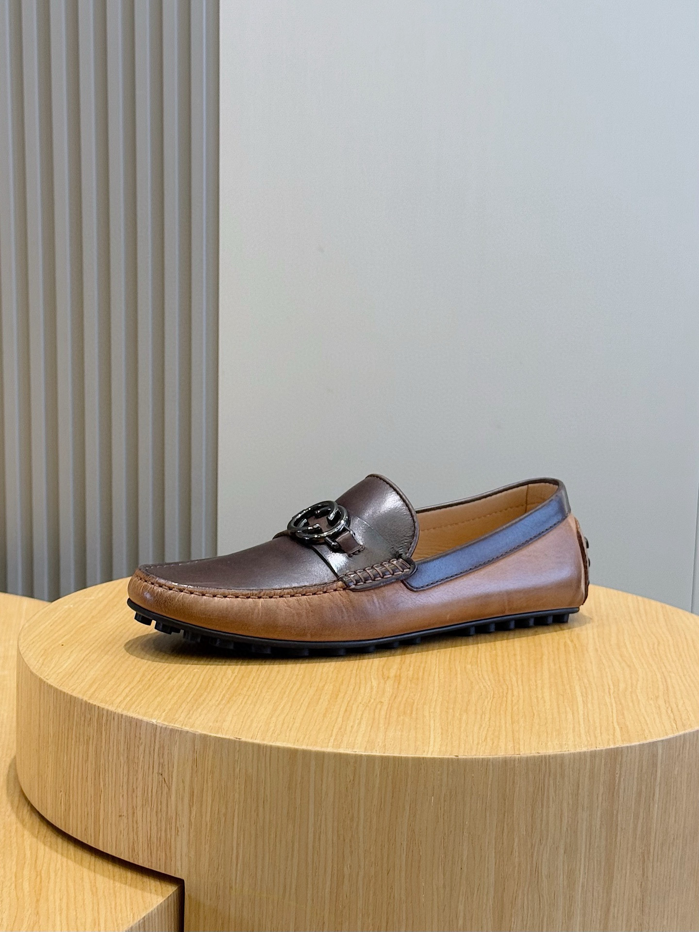 Gucci Male Loafers Cow Leather S