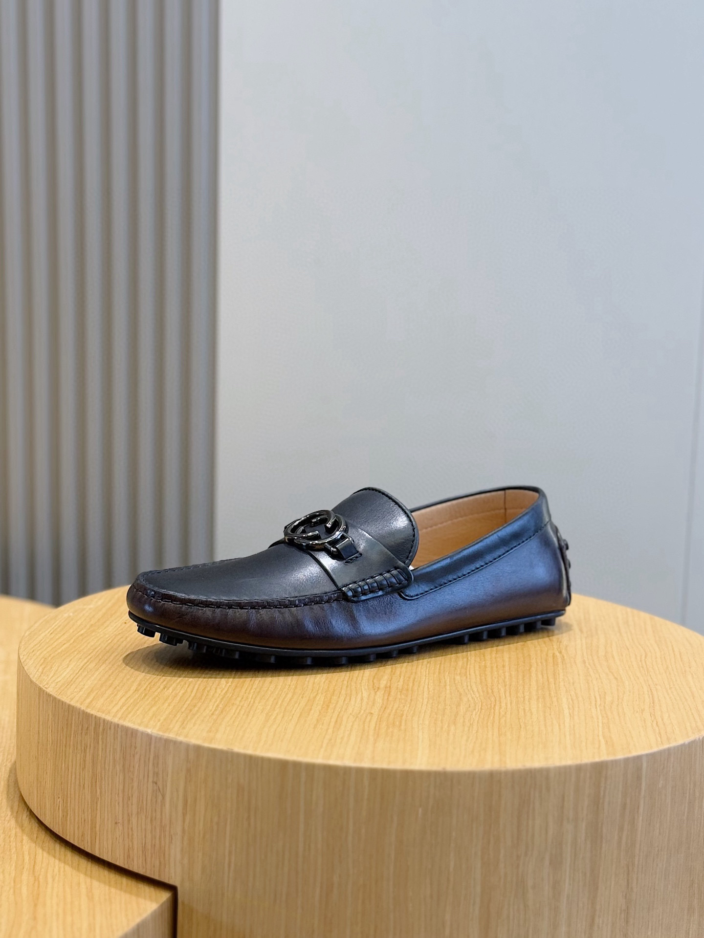 Gucci Male Loafers Cow Leather S