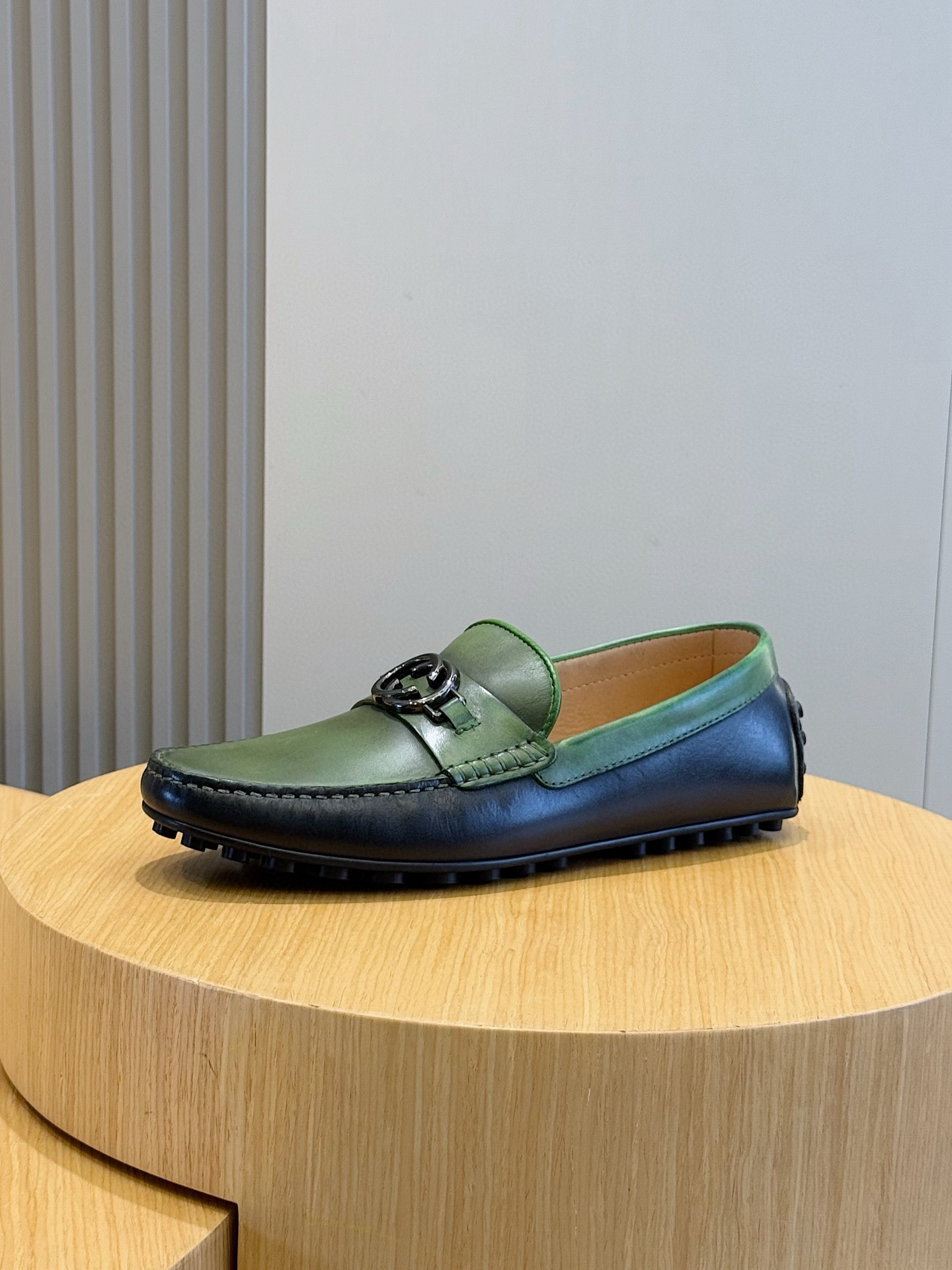 Gucci Male Loafers Cow Leather S