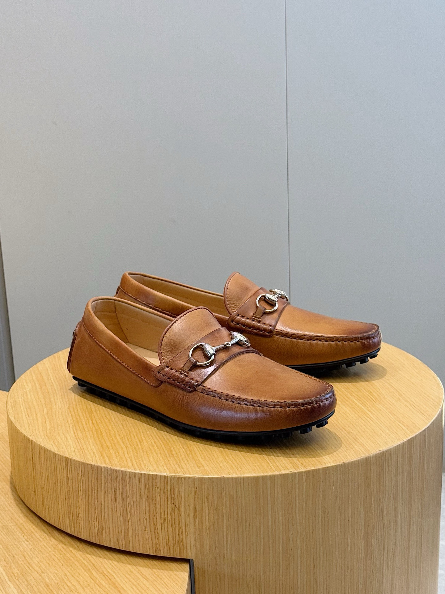 Gucci Male Loafers Cow Leather S