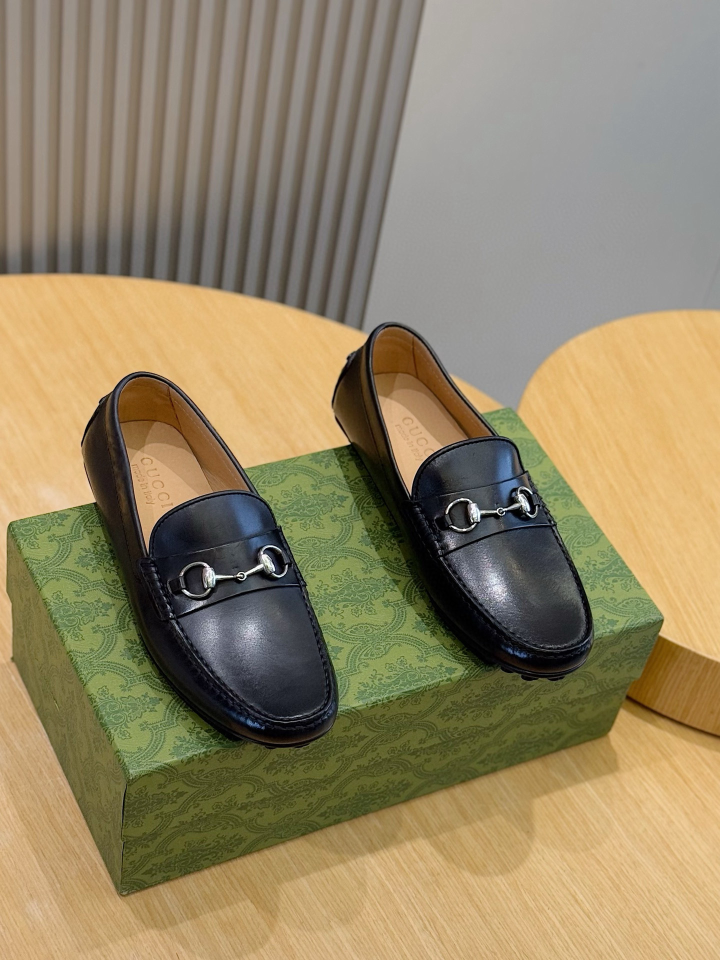 Gucci Male Loafers Cow Leather S