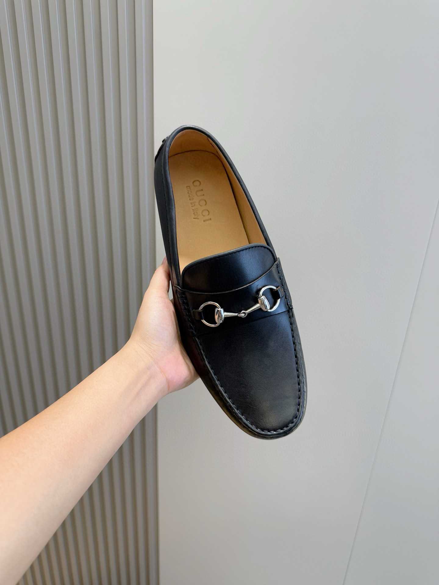 Gucci Male Loafers Cow Leather S