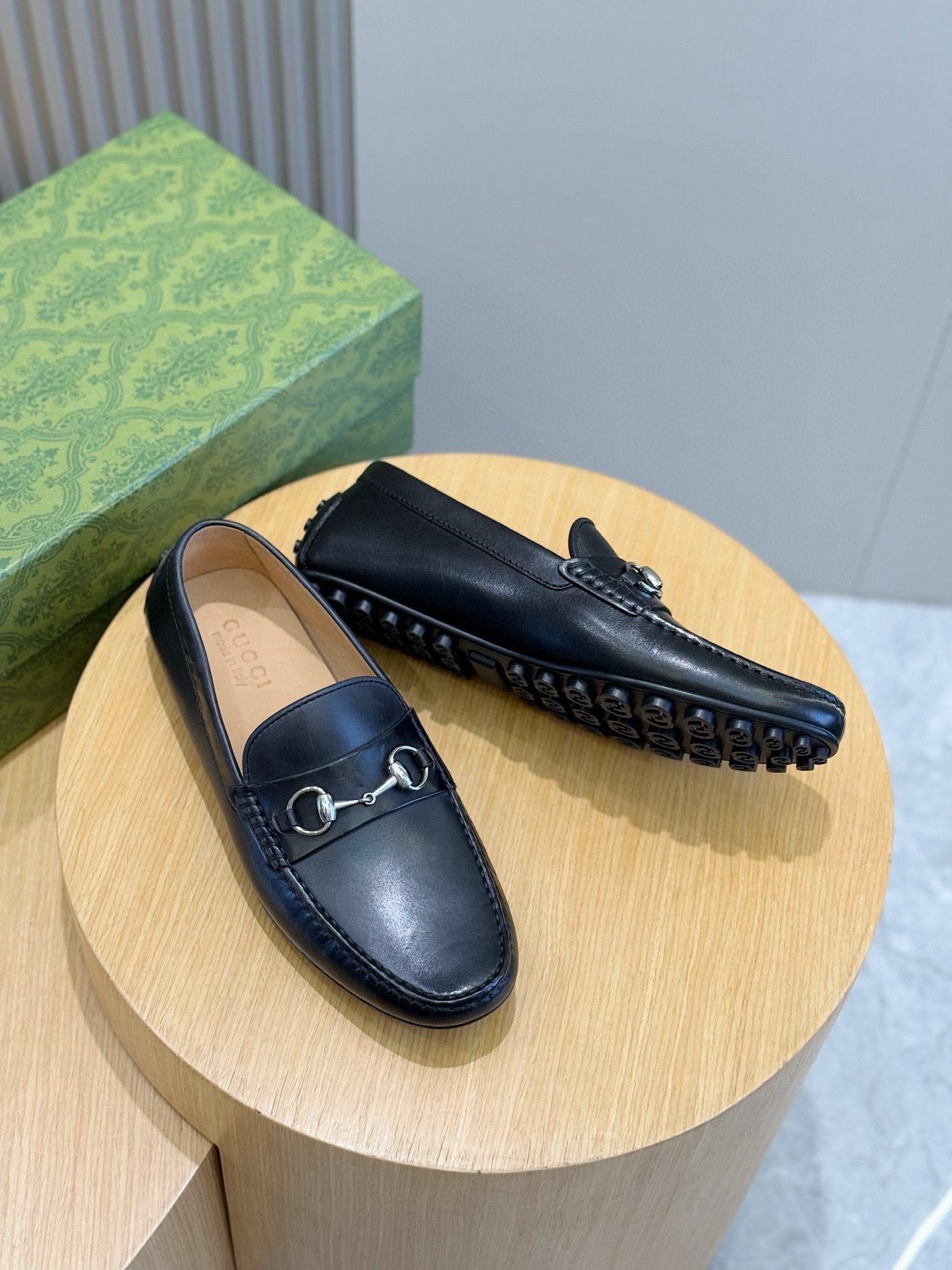 Gucci Male Loafers Cow Leather S