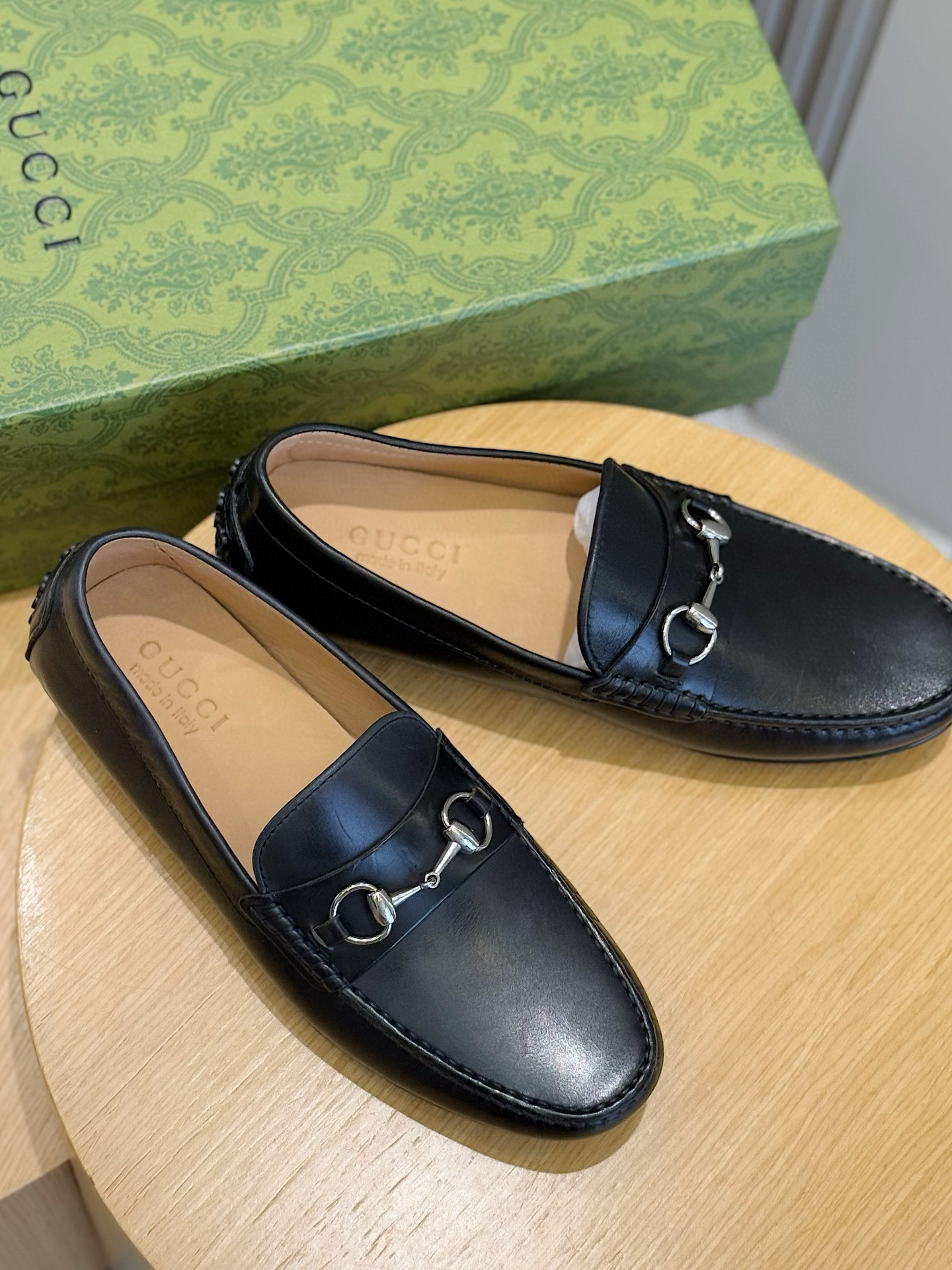 Gucci Male Loafers Cow Leather S