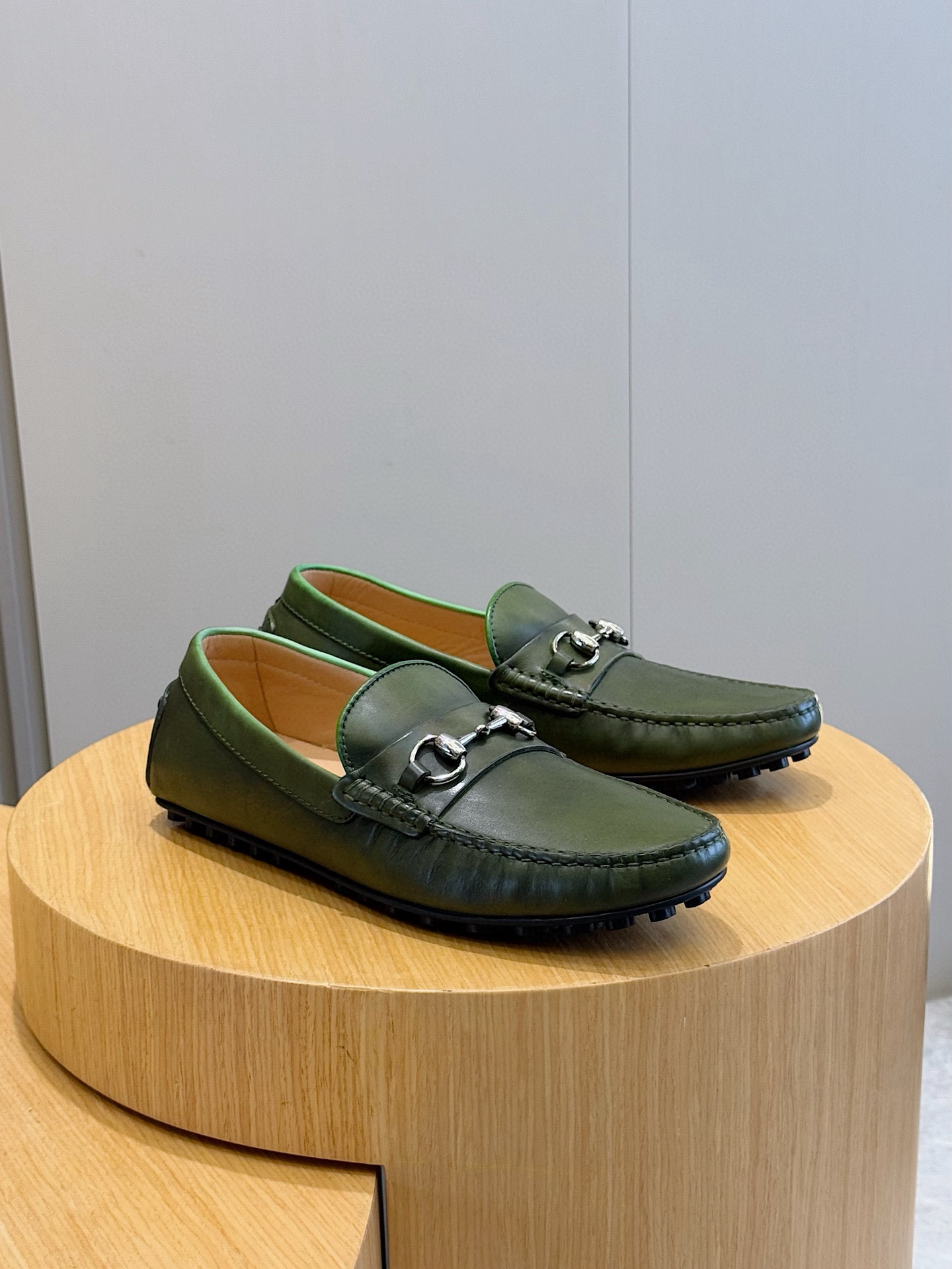 Gucci Male Loafers Cow Leather S