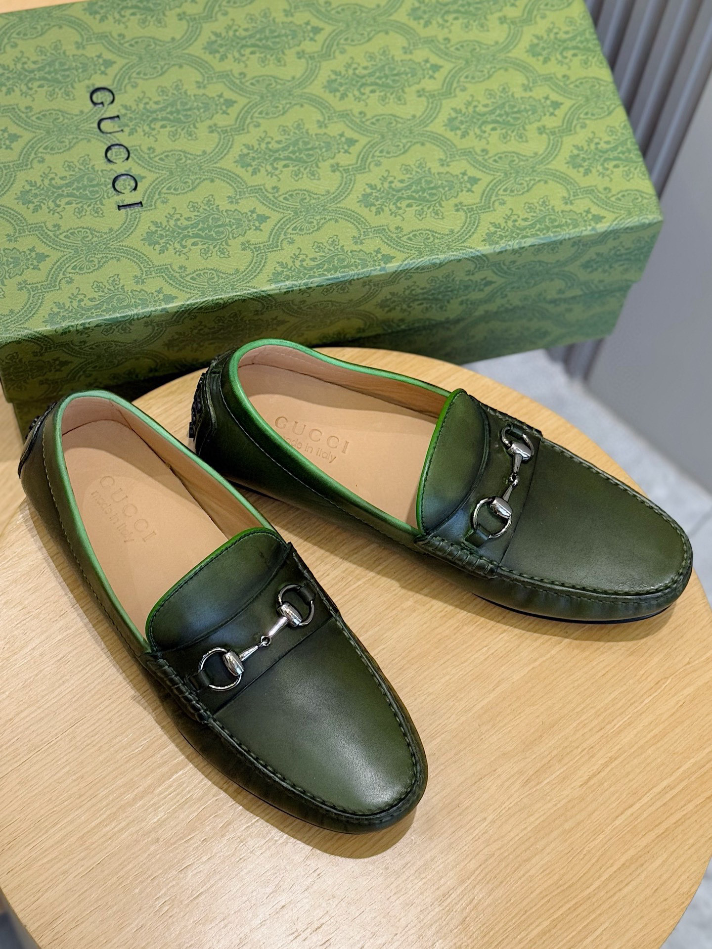 Gucci Male Loafers Cow Leather S