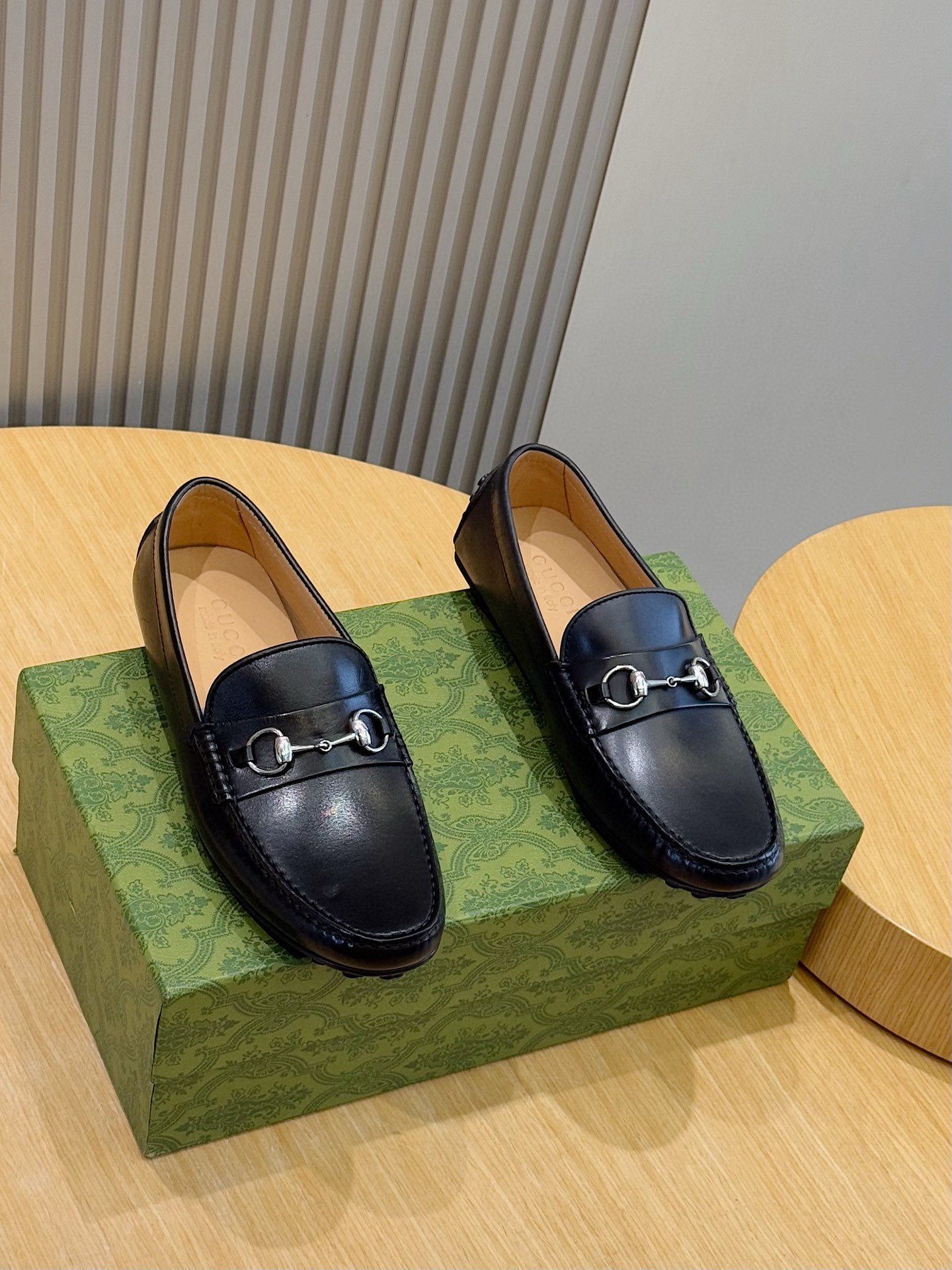 Gucci Male Loafers Cow Leather S