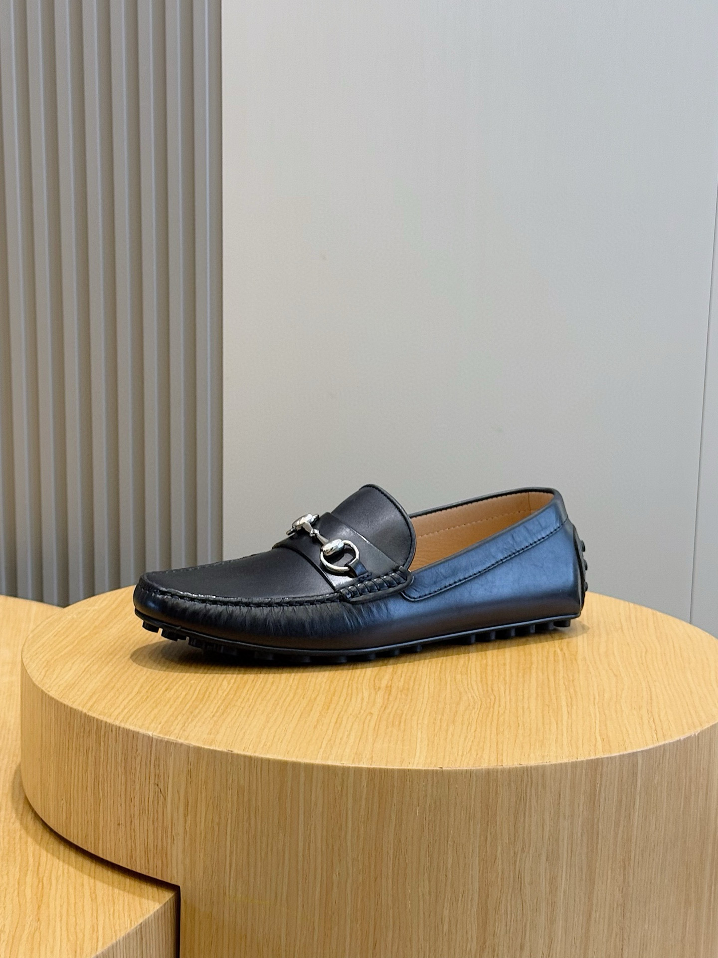 Gucci Male Loafers Cow Leather S