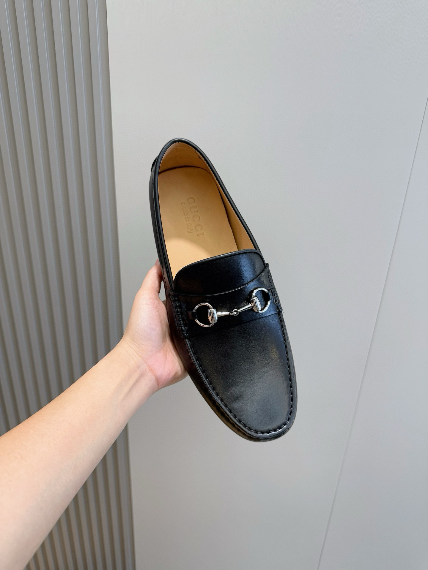 Gucci Male Loafers Cow Leather S