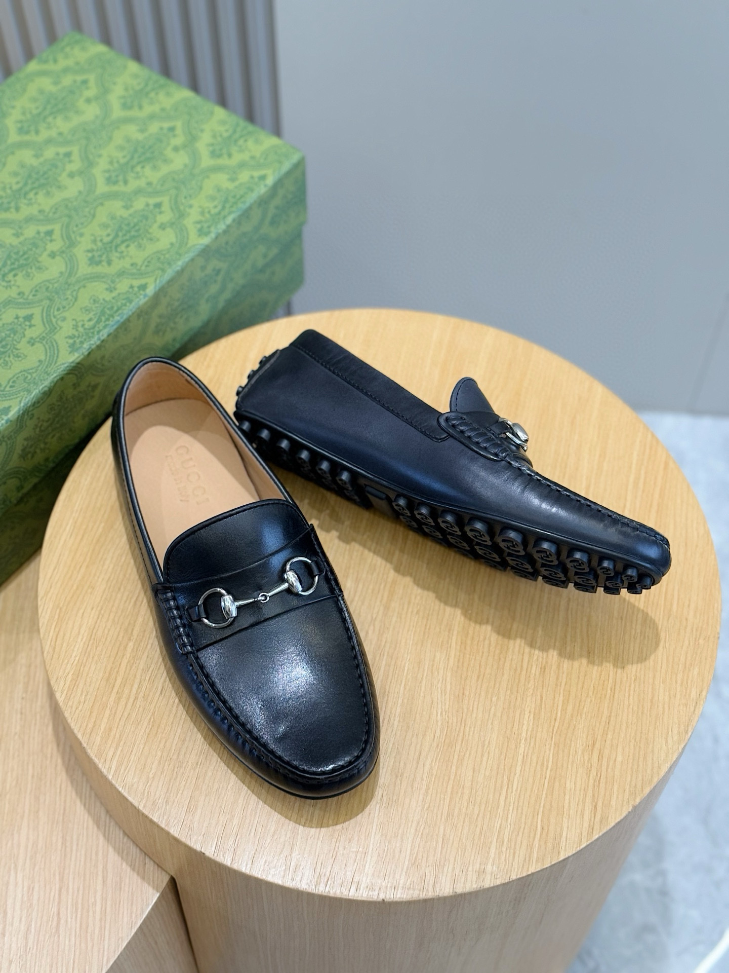 Gucci Male Loafers Cow Leather S
