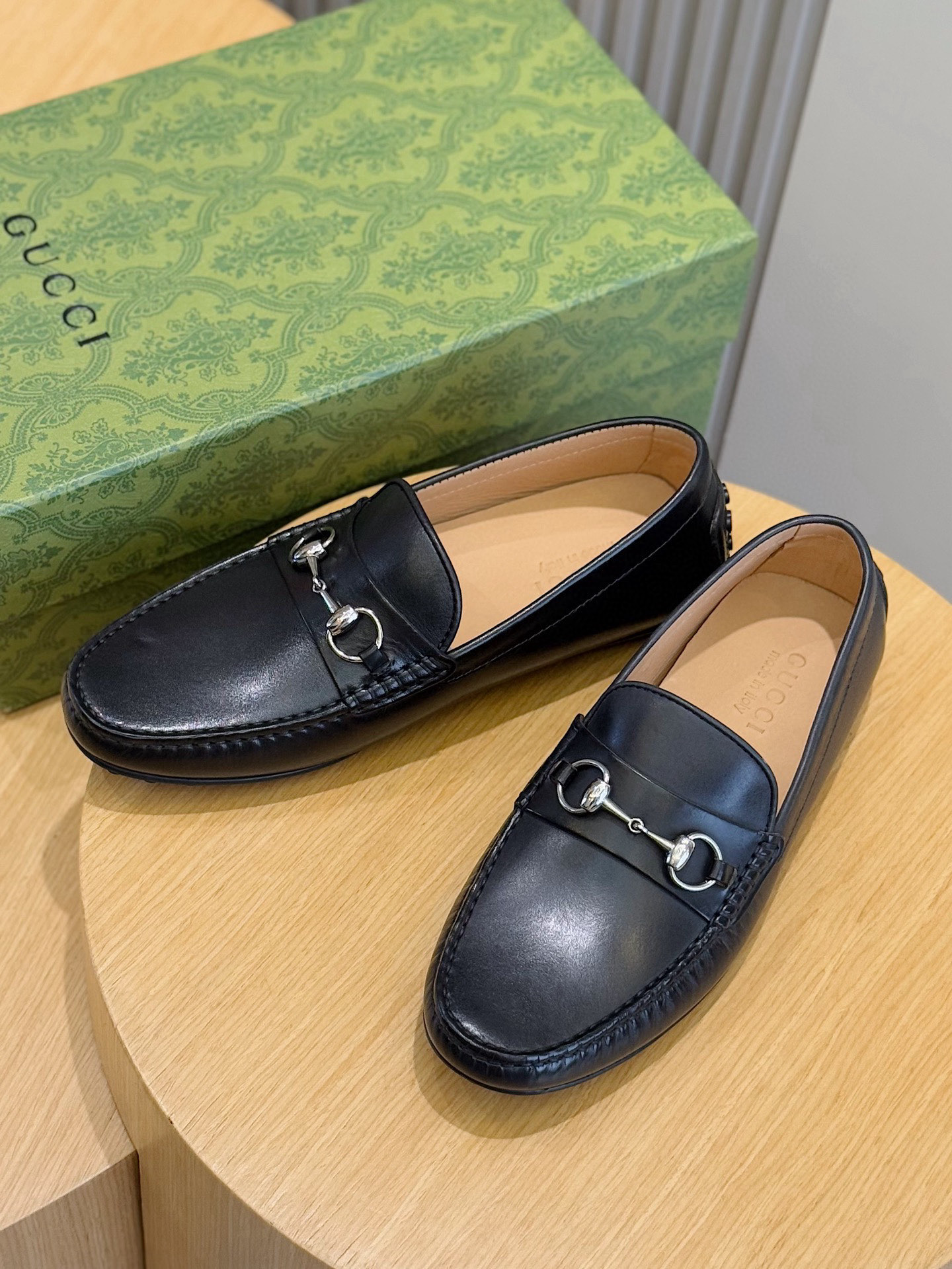 Gucci Male Loafers Cow Leather S