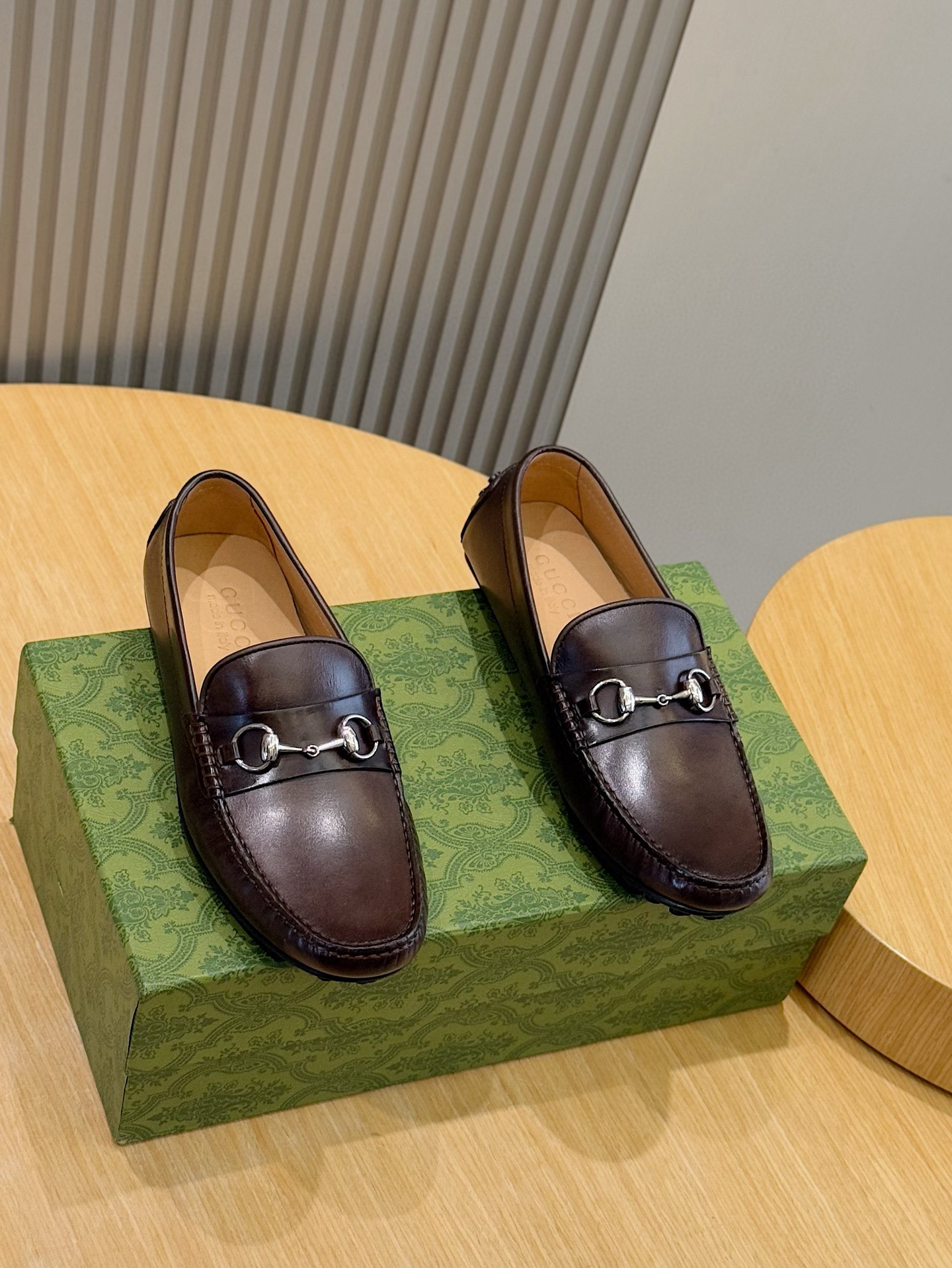 Gucci Male Loafers Cow Leather S