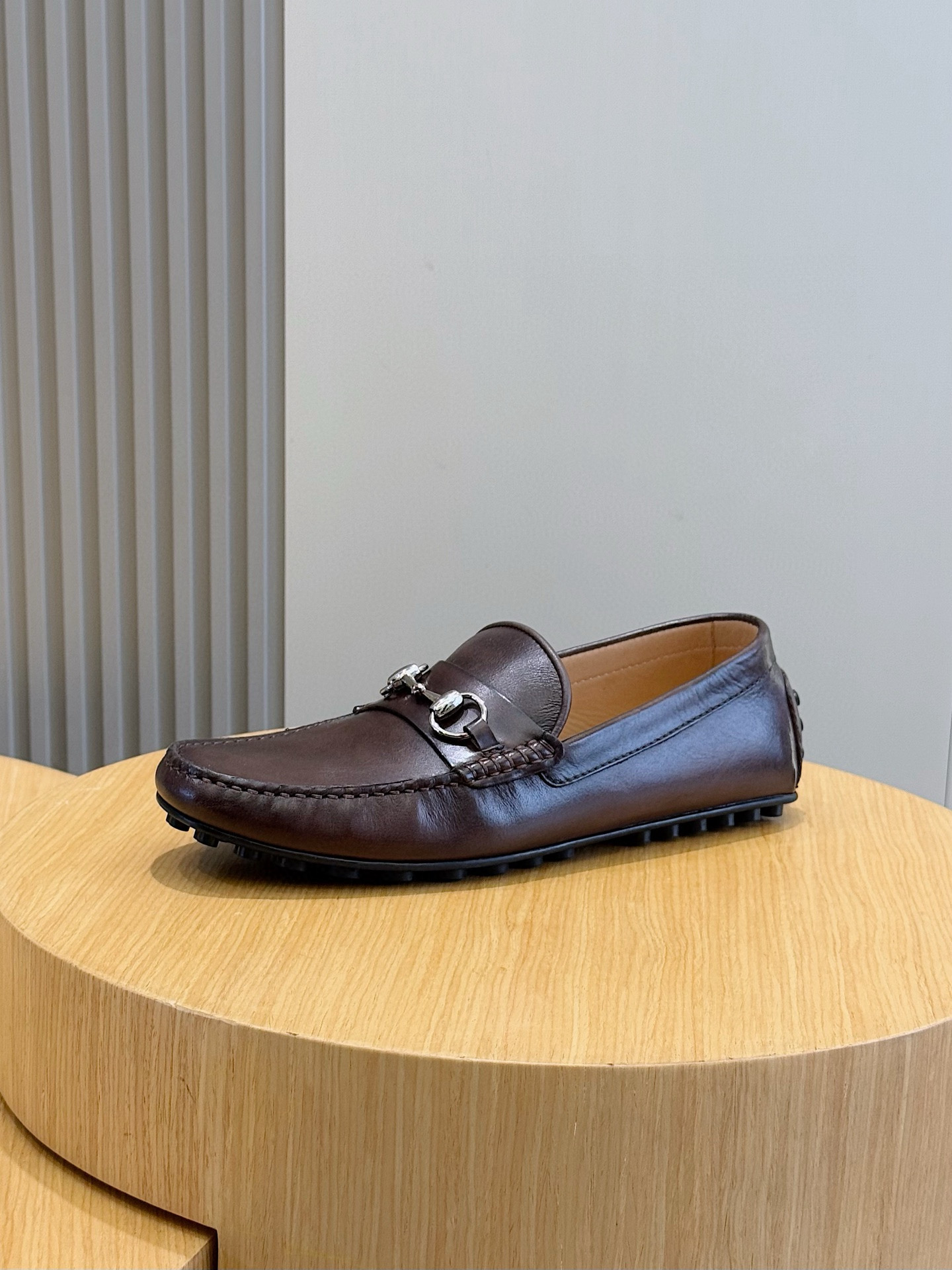 Gucci Male Loafers Cow Leather S