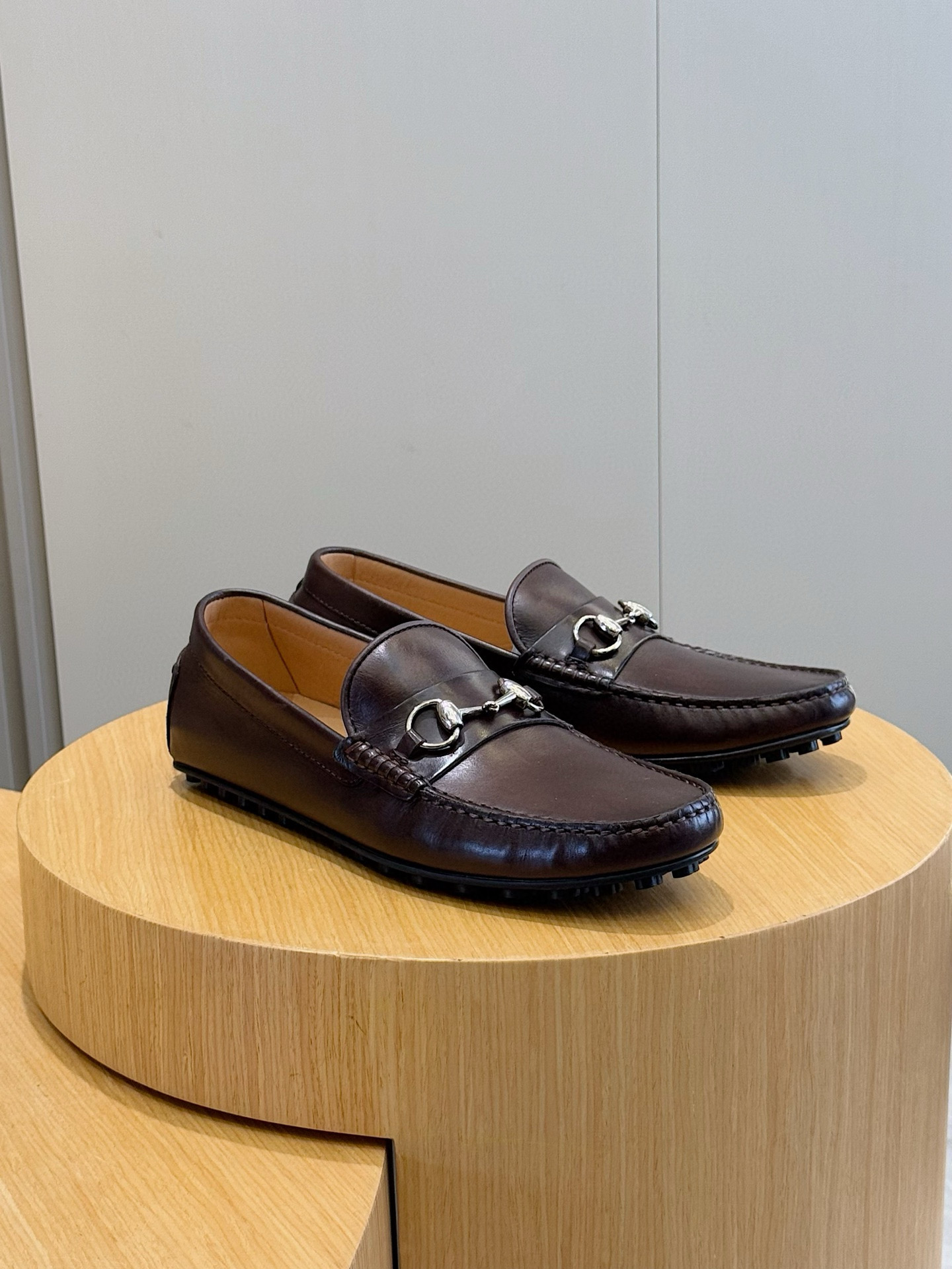 Gucci Male Loafers Cow Leather S