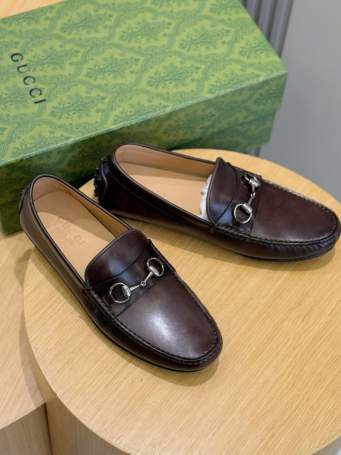 Gucci Male Loafers Cow Leather S