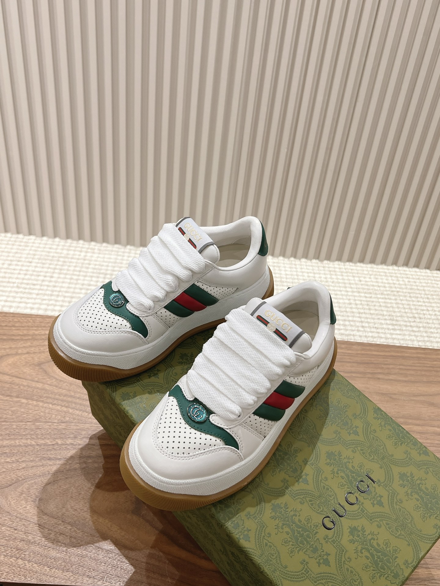 Gucci Couple Sneakers Breathable M