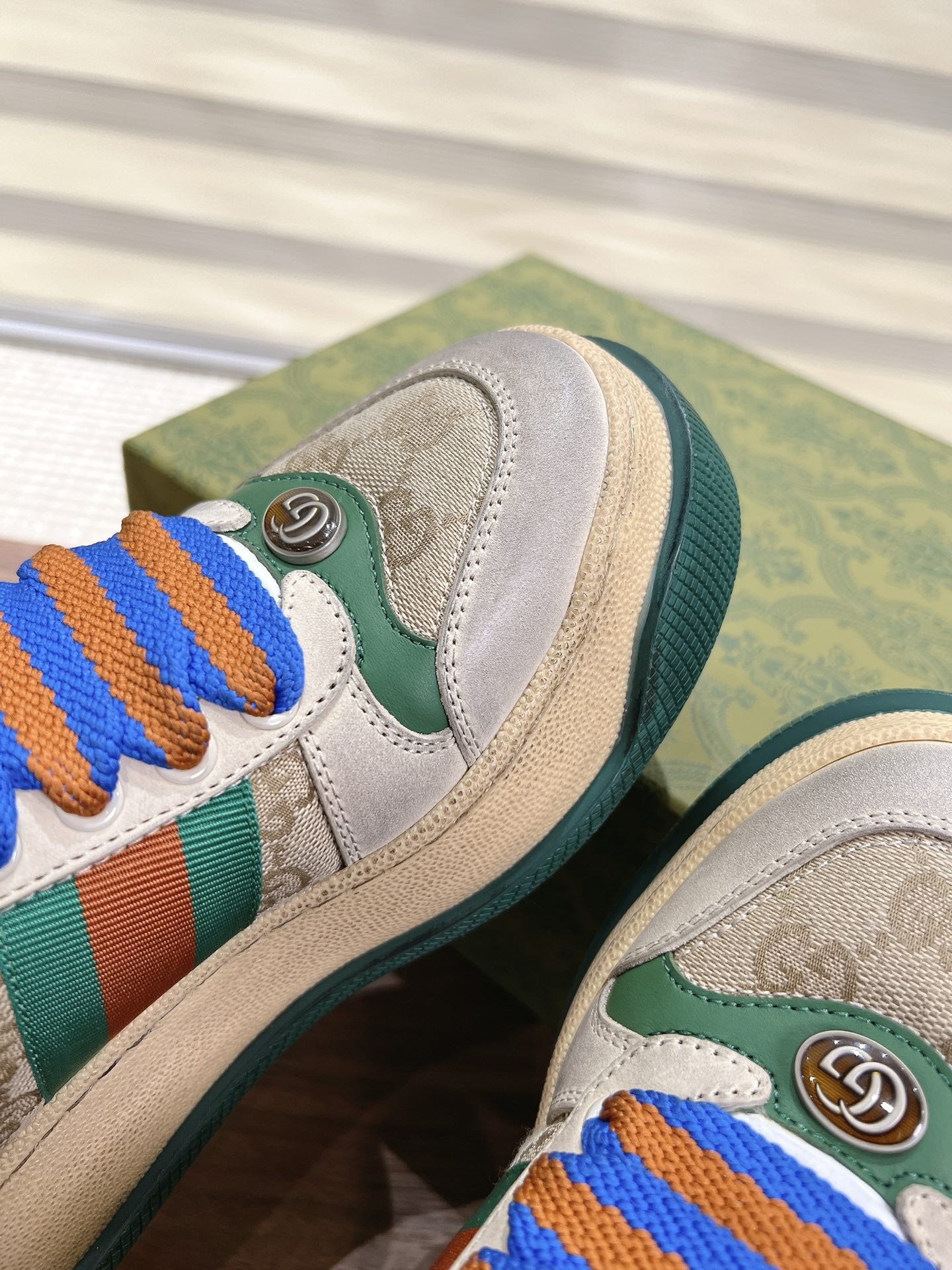 Gucci Couple Sneakers Breathable M