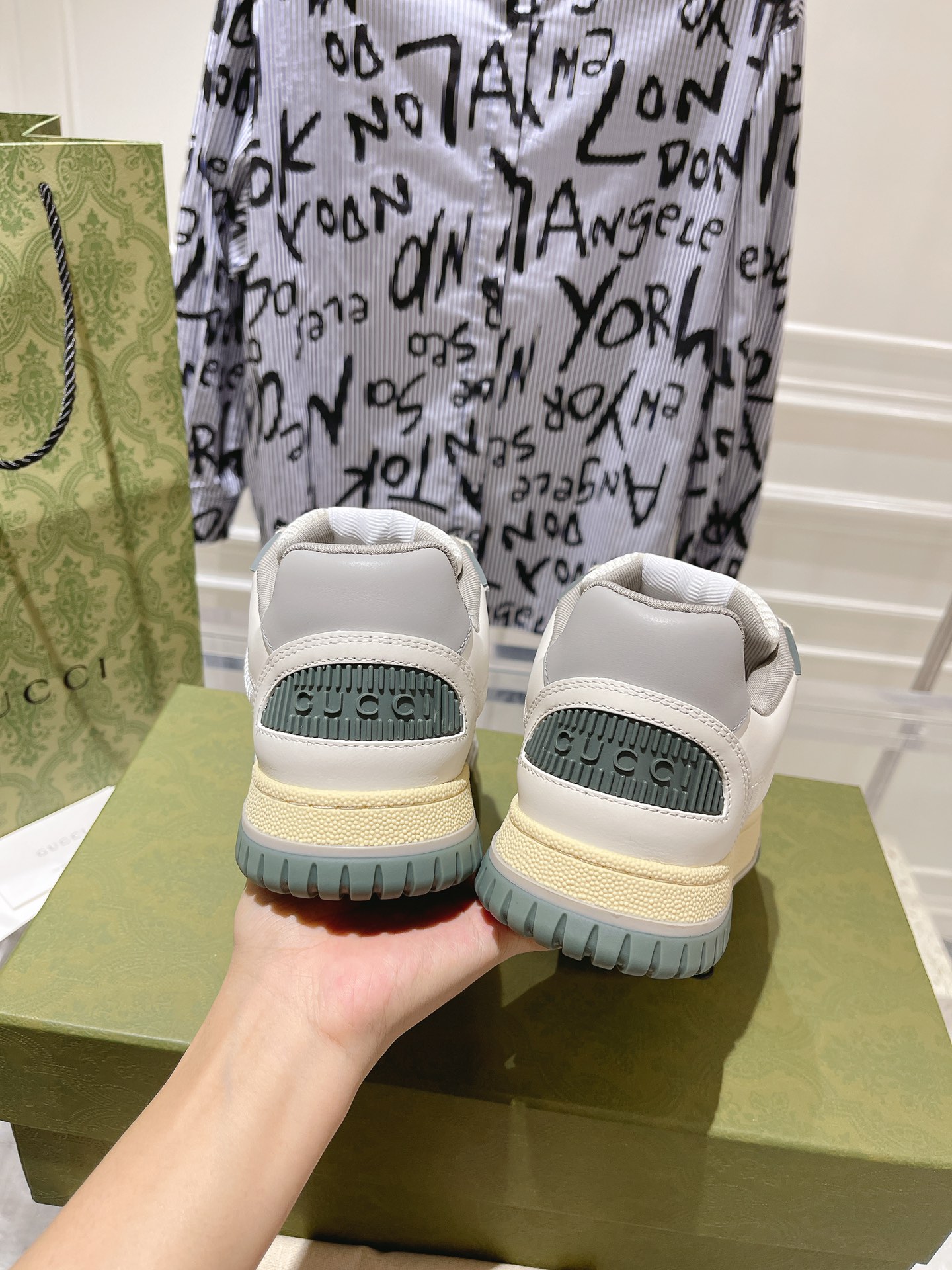 Gucci Couple Board Shoes Breathable M-s