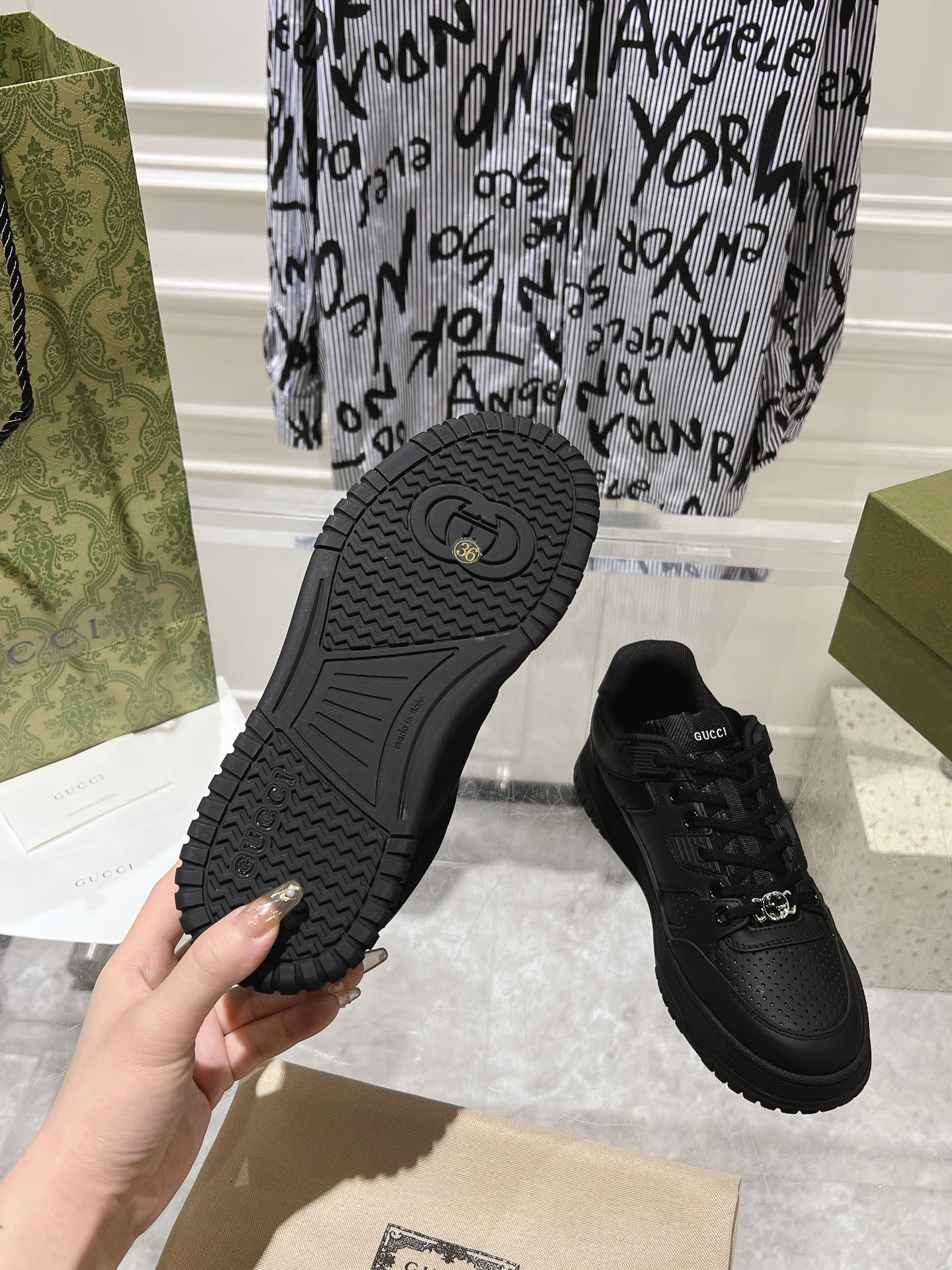 Gucci Male Board Shoes M-s