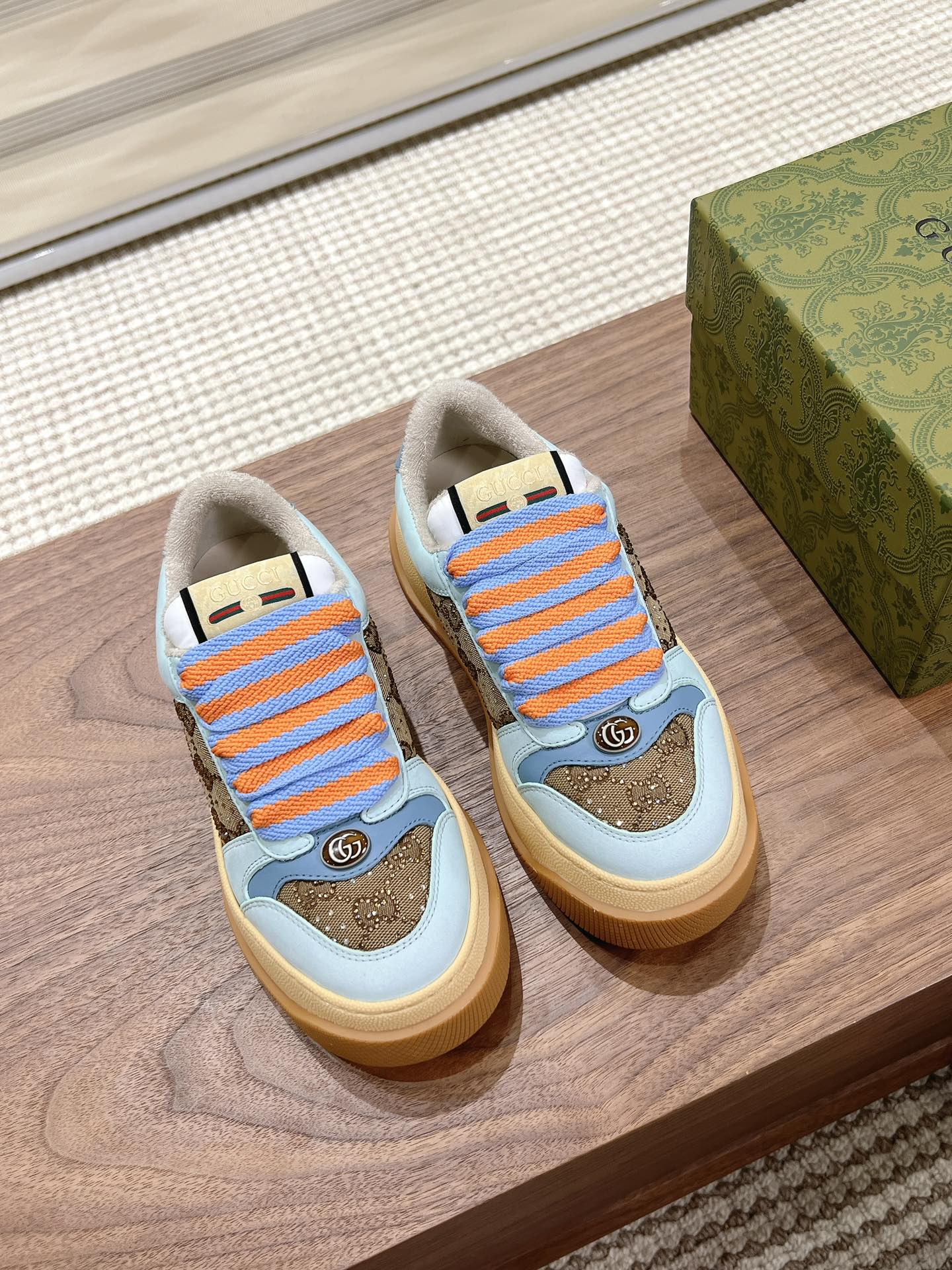 Gucci Couple Sneakers Breathable M