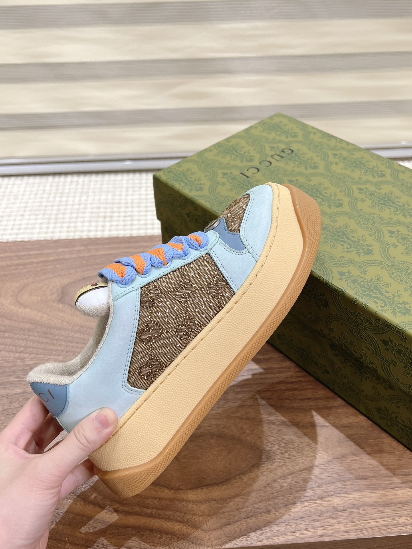 Gucci Couple Sneakers Breathable M