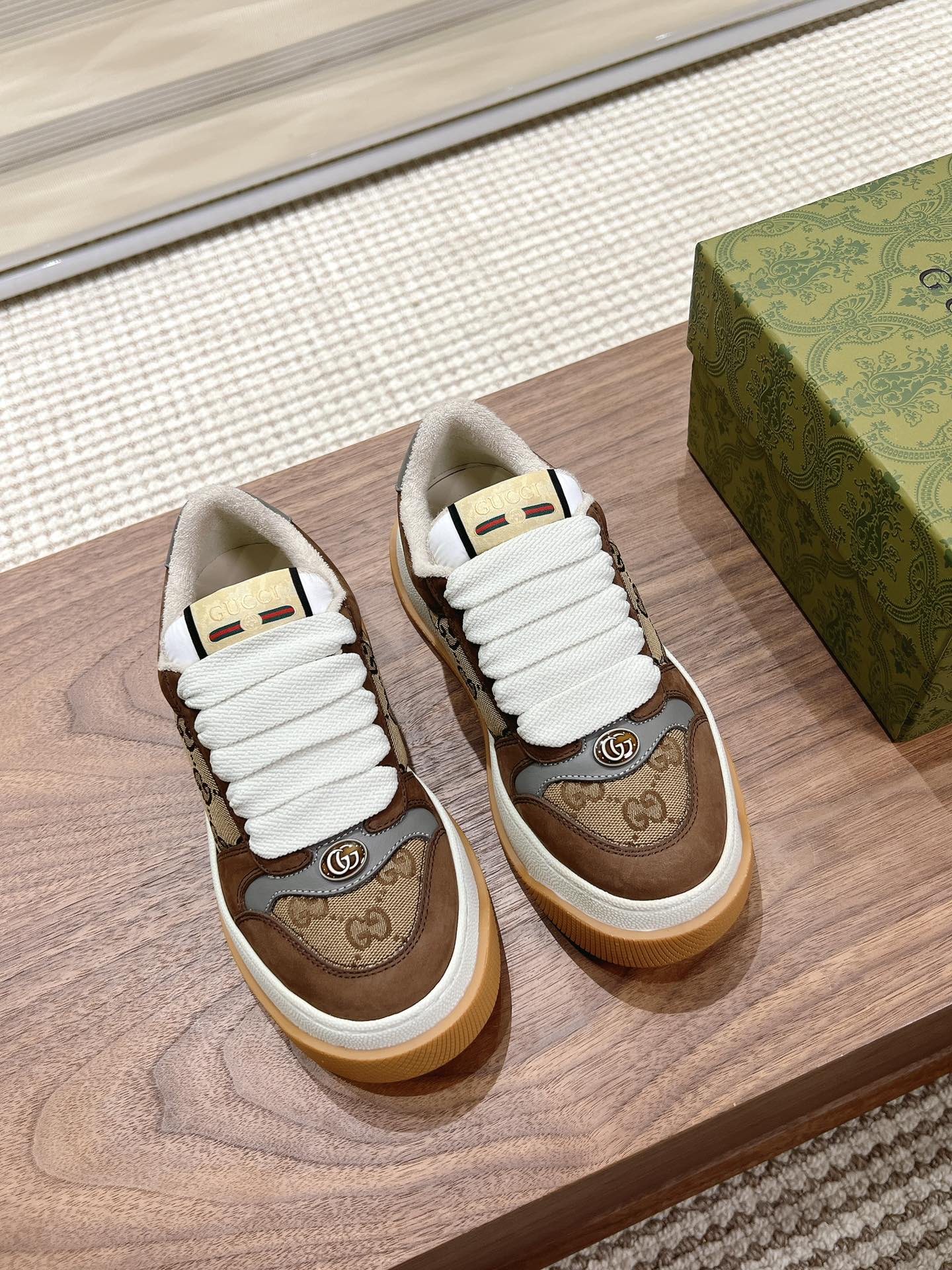Gucci Couple Sneakers Breathable M