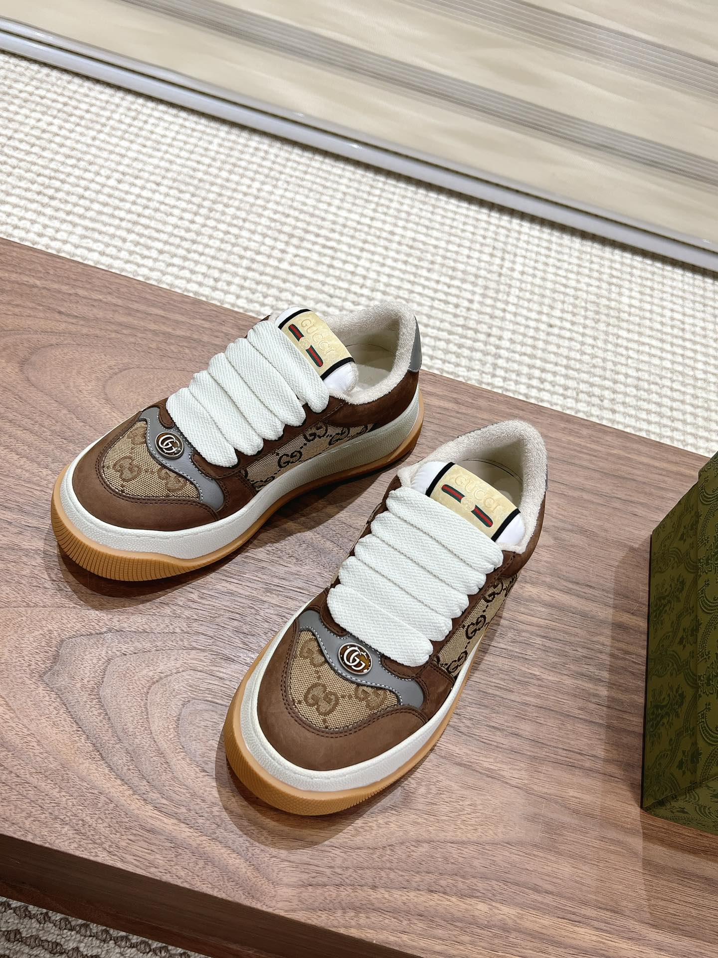 Gucci Couple Sneakers Breathable M