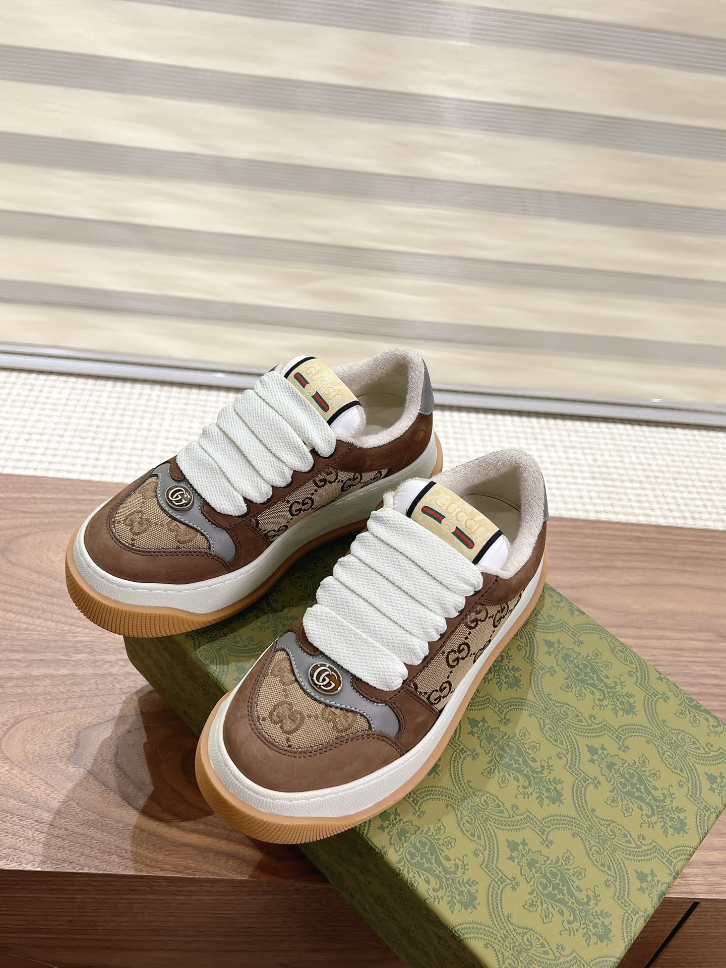 Gucci Couple Sneakers Breathable M