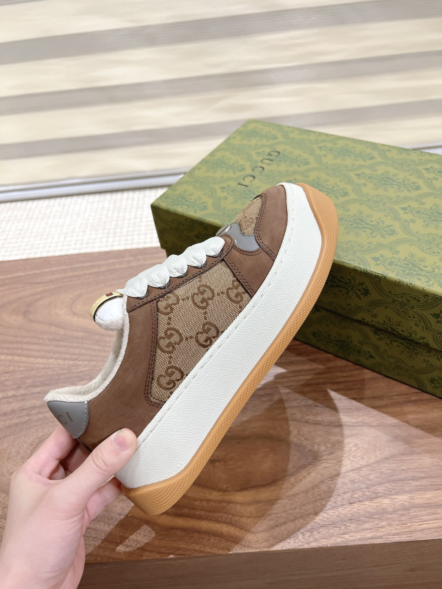 Gucci Couple Sneakers Breathable M