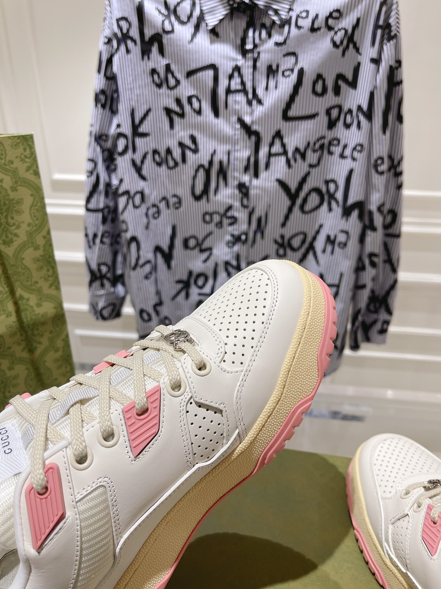 Gucci Couple Board Shoes Breathable M-s