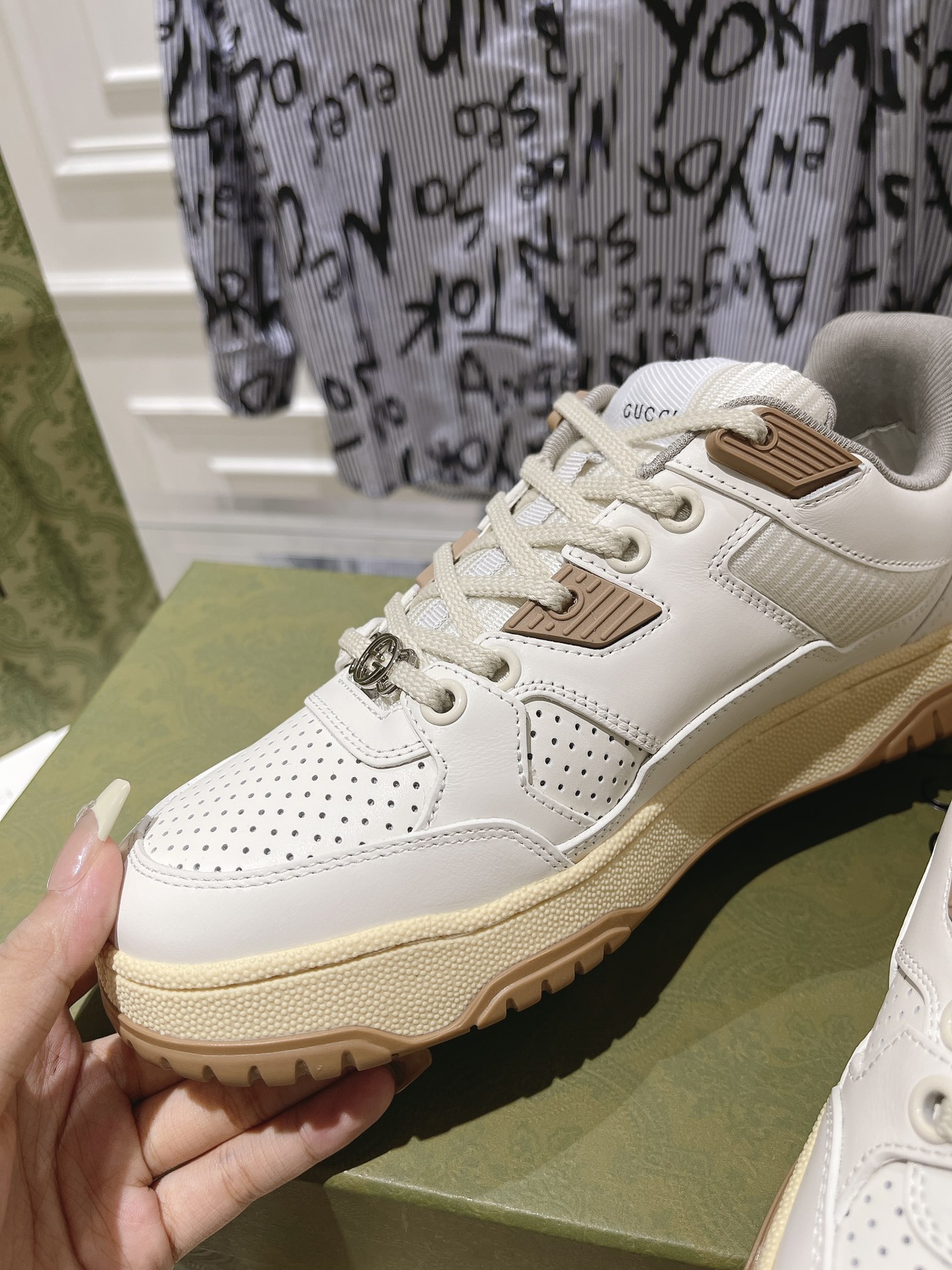 Gucci Couple Board Shoes Breathable M-s