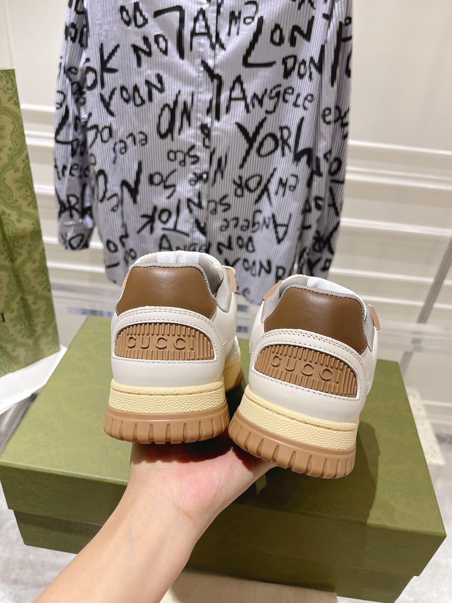 Gucci Couple Board Shoes Breathable M-s