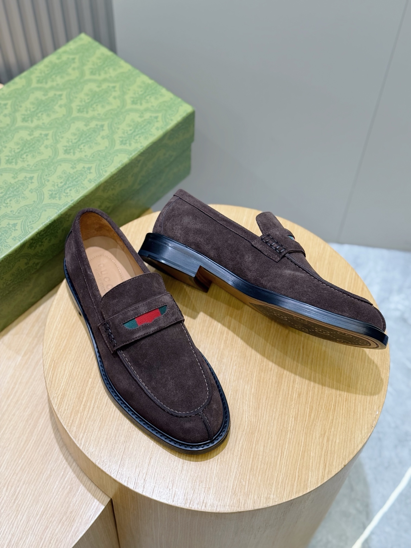 Gucci Leather Shoes Real Leather S