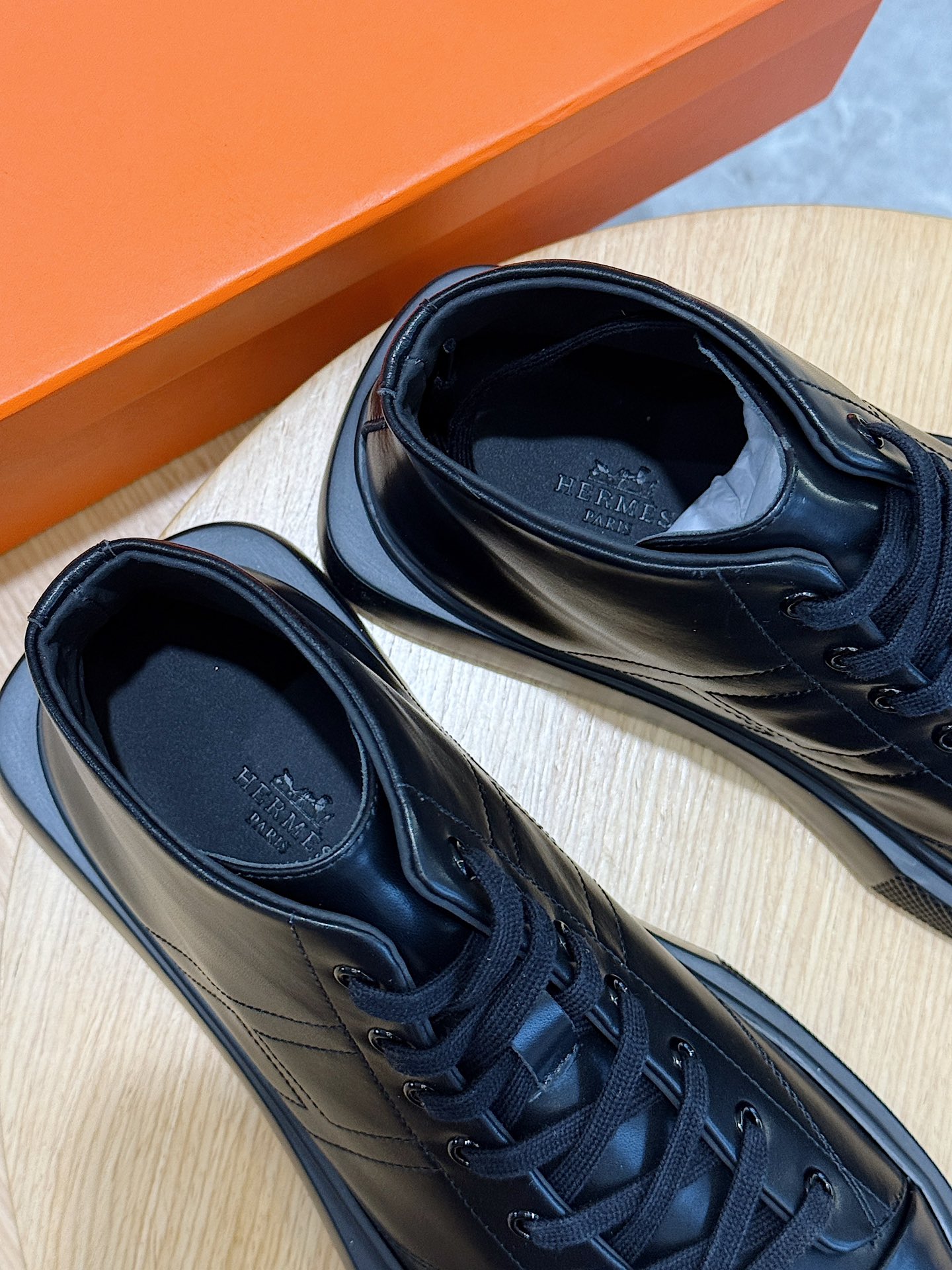 Hermes Leather Shoes Cow Leather M-s