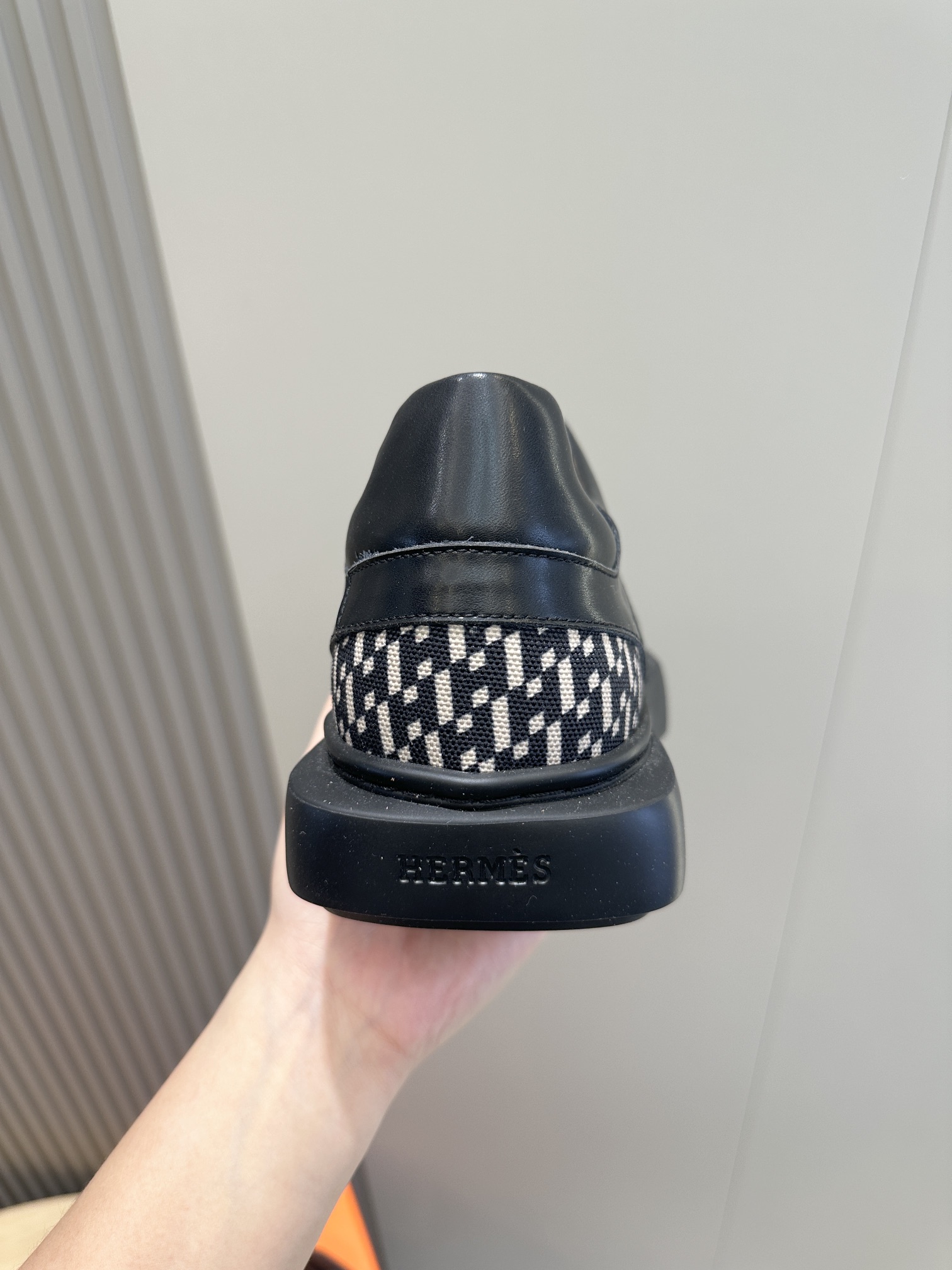 Hermes Leather Shoes Cow Leather White M-s