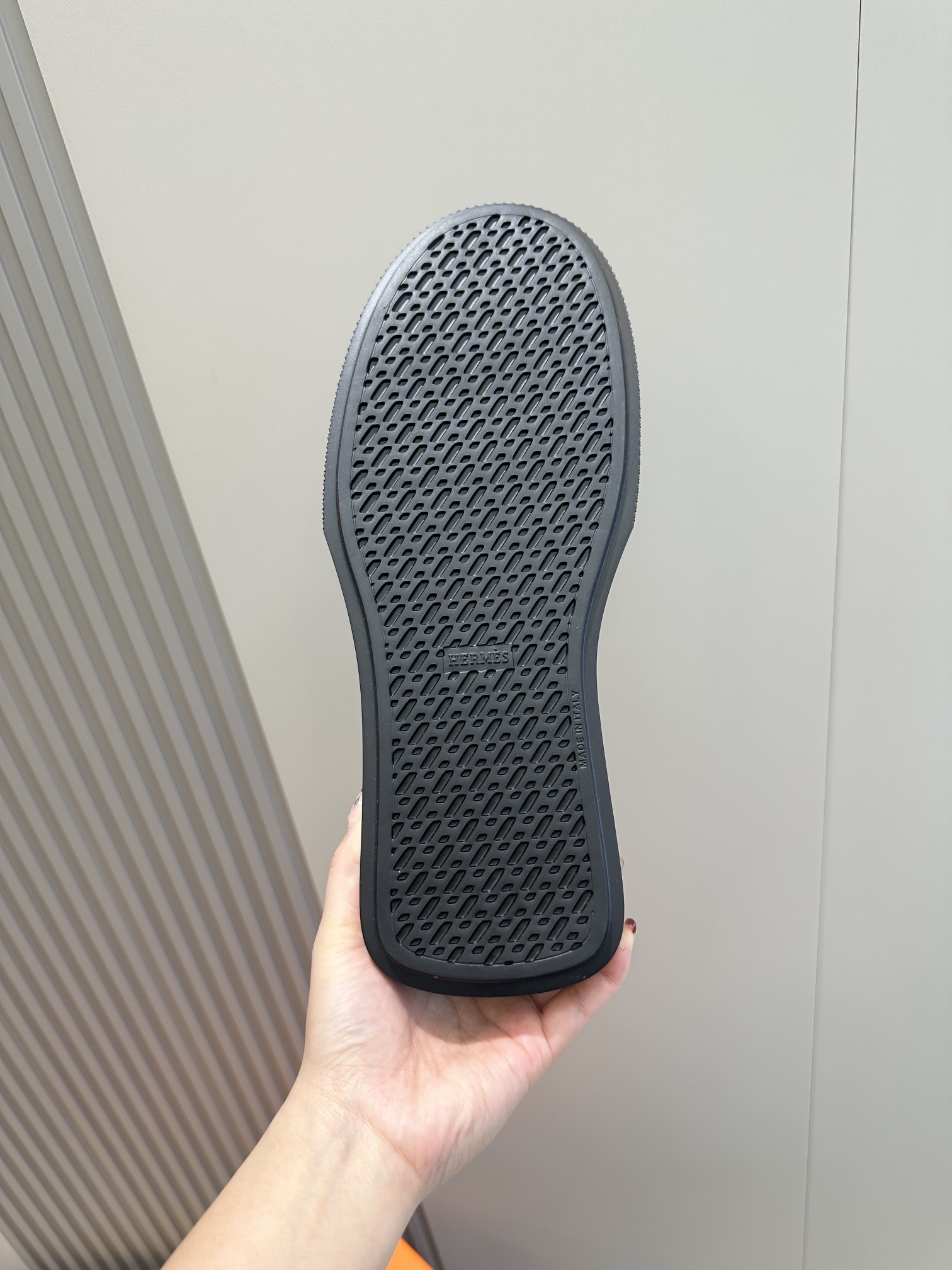 Hermes Leather Shoes Cow Leather White M-s