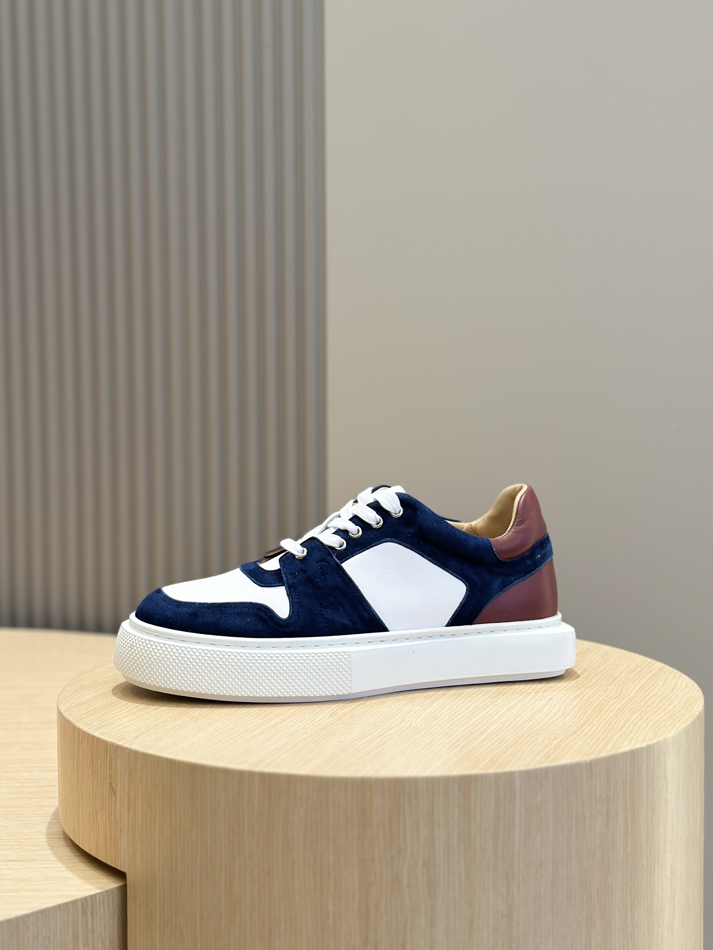 Hermes Leather Shoes Cow Leather White M-s