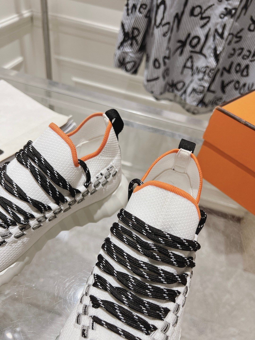 Hermes Couple Running Shoes Breathable M-l