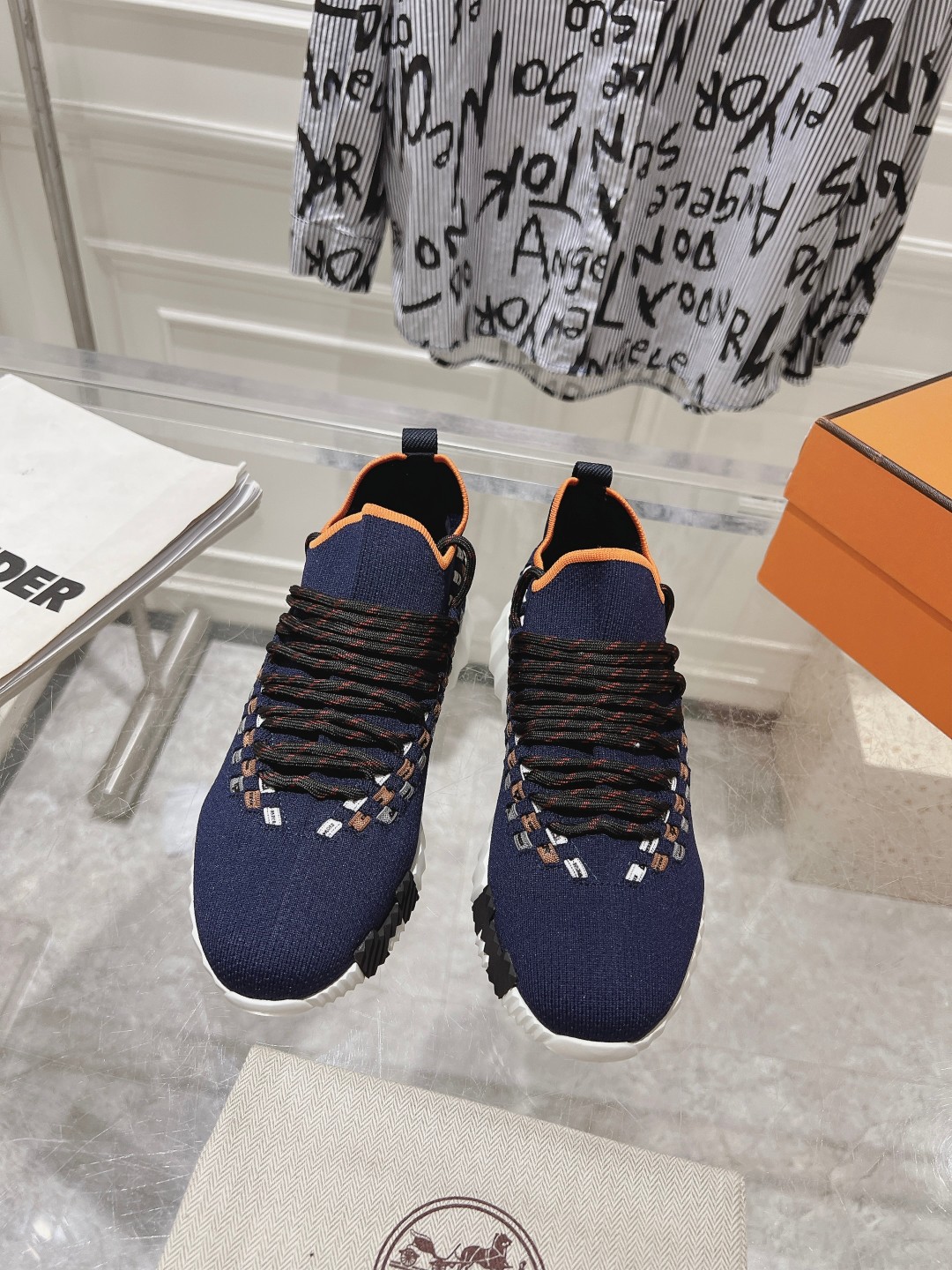 Hermes Couple Running Shoes Breathable M-l