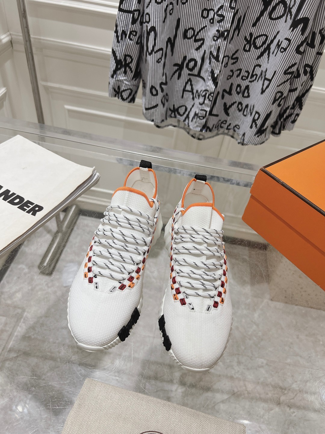 Hermes Couple Running Shoes Breathable M-l