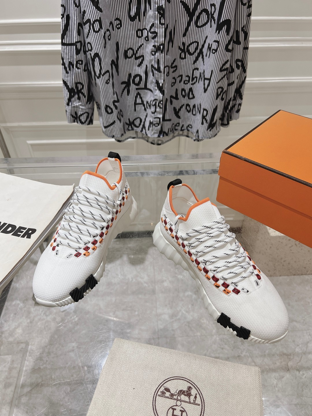 Hermes Couple Running Shoes Breathable M-l