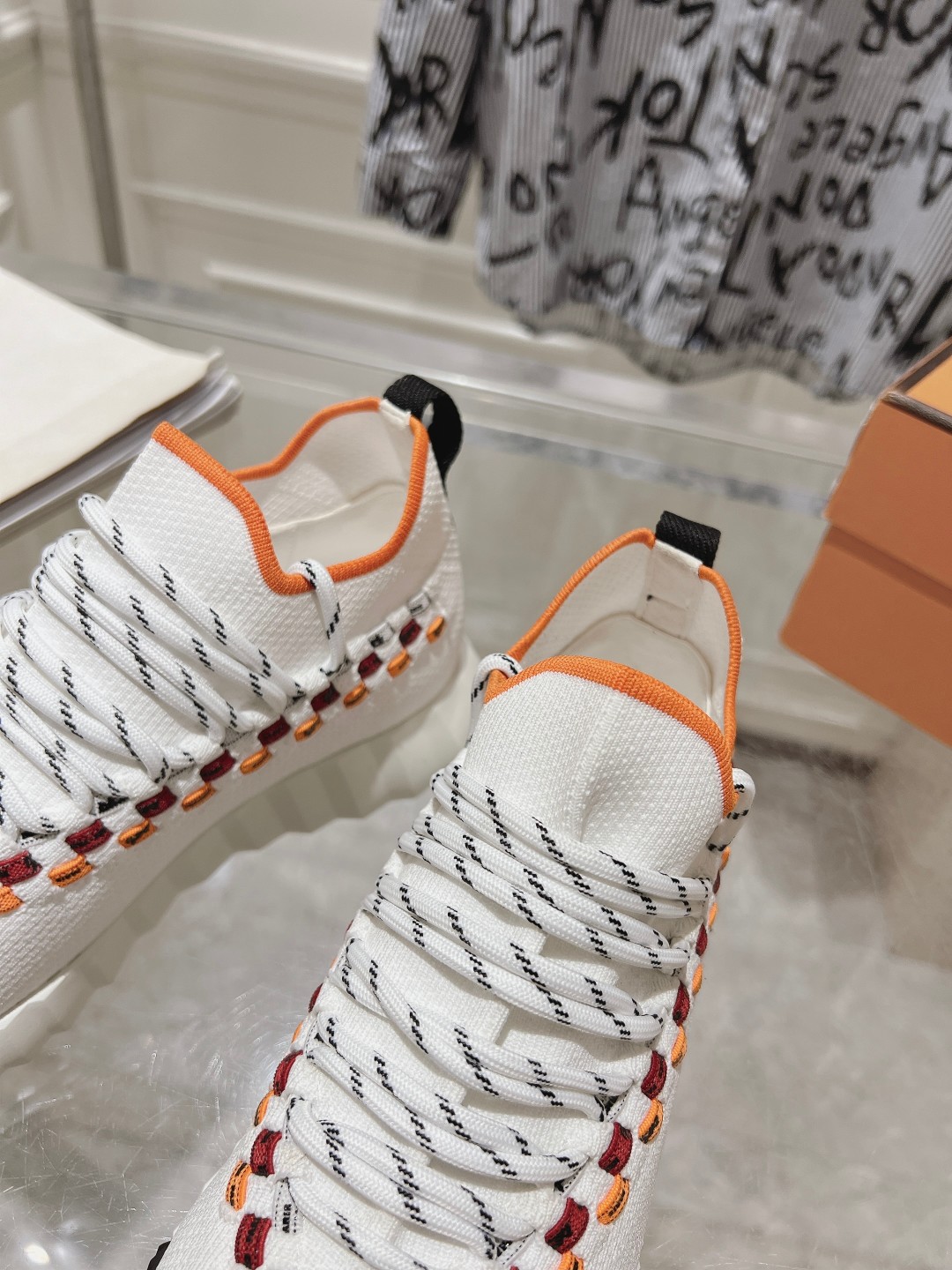 Hermes Couple Running Shoes Breathable M-l