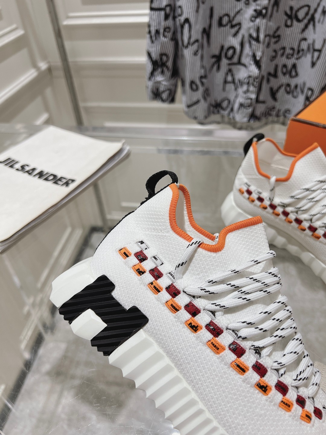 Hermes Couple Running Shoes Breathable M-l