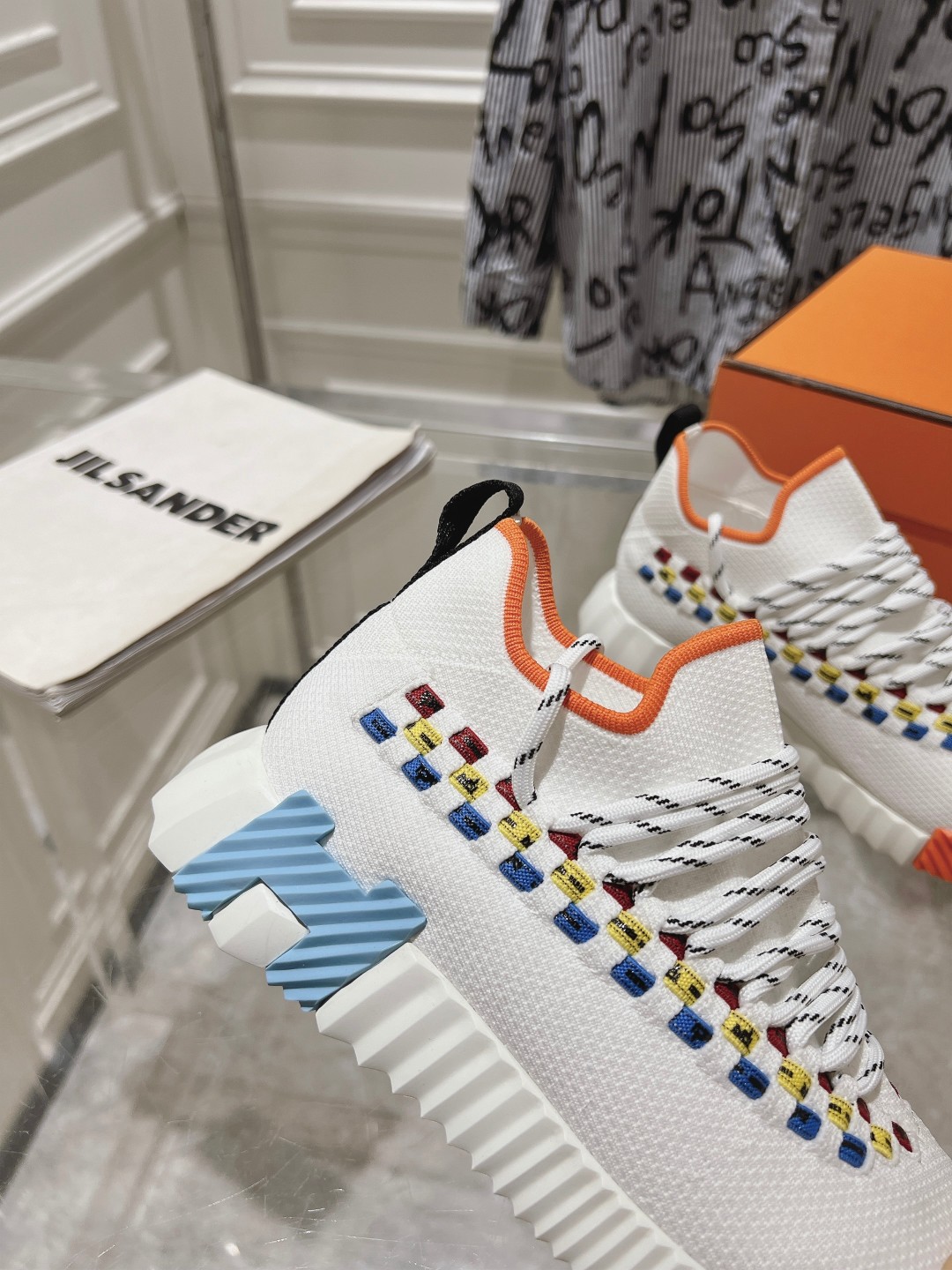 Hermes Couple Running Shoes Breathable M-l