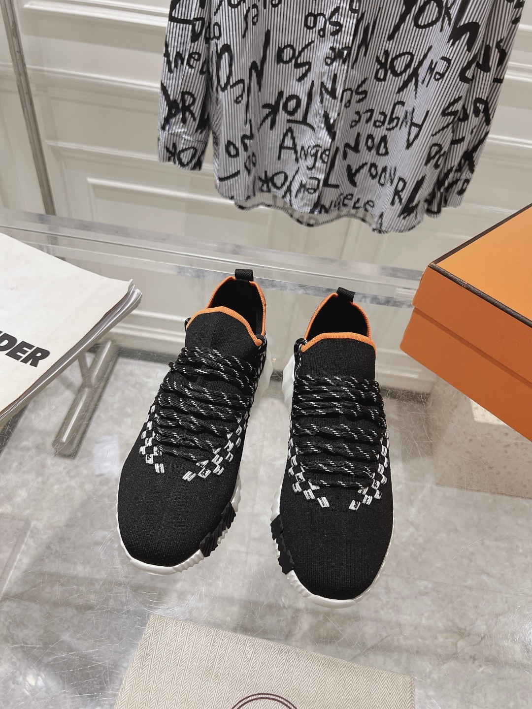 Hermes Couple Running Shoes Breathable M-l
