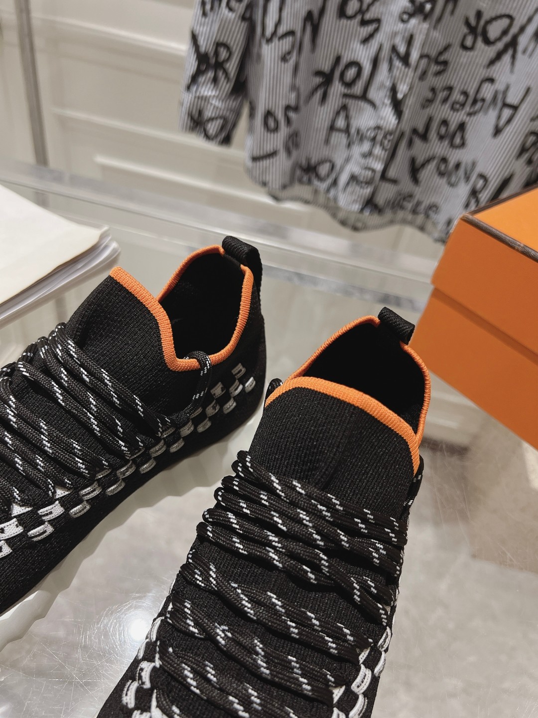 Hermes Couple Running Shoes Breathable M-l