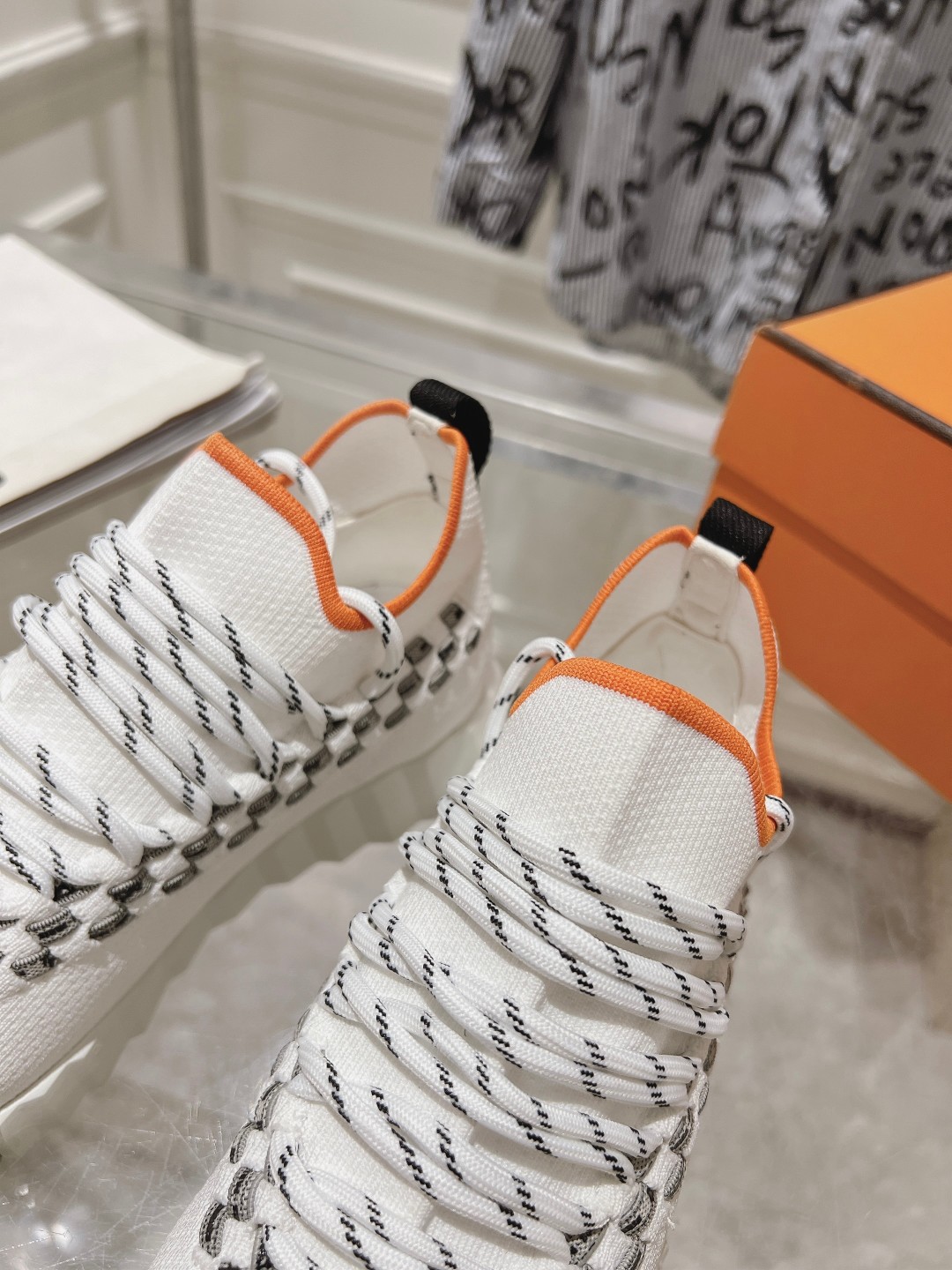 Hermes Couple Running Shoes Breathable M-l